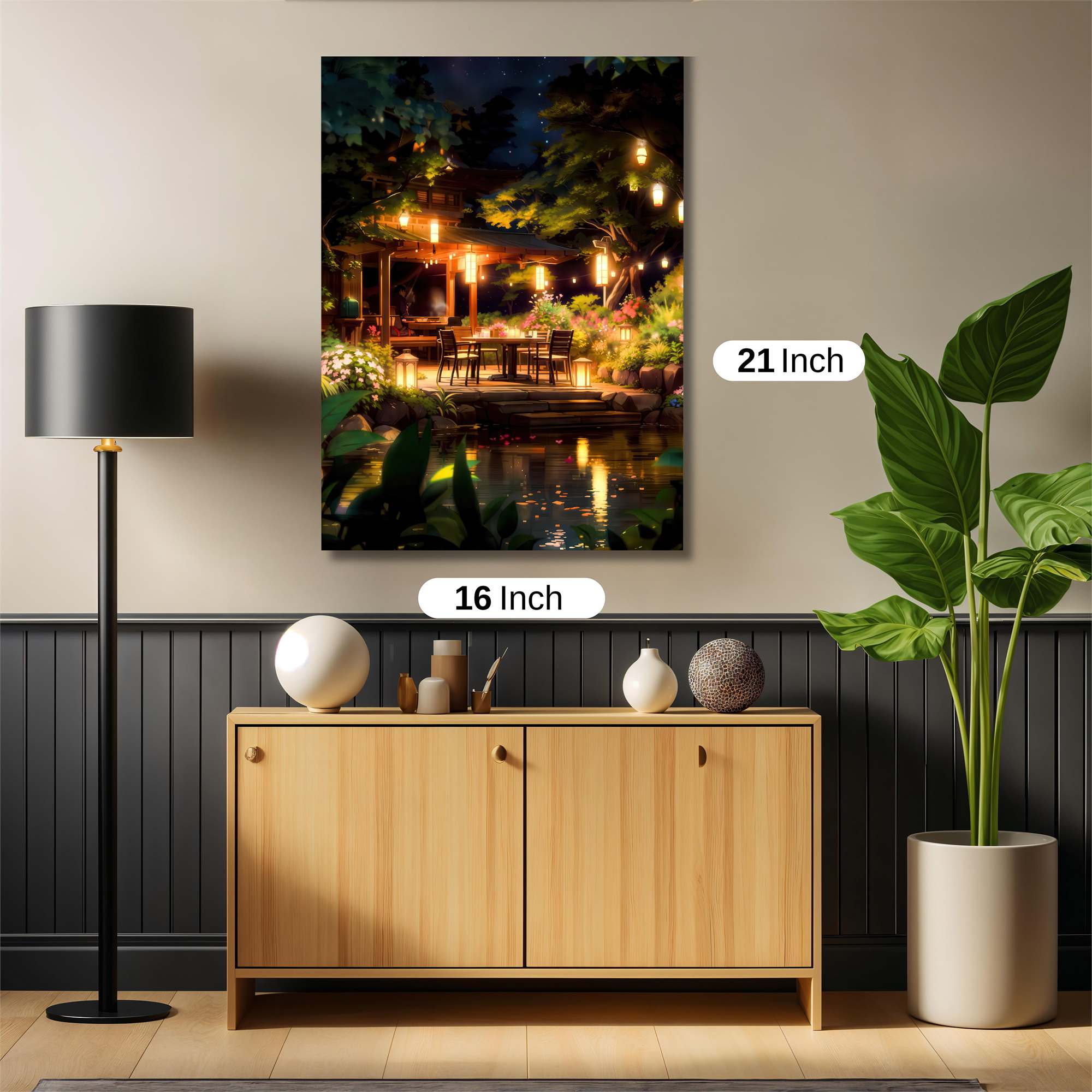 Moonlit Serenity Safe Wall Magnetic / M