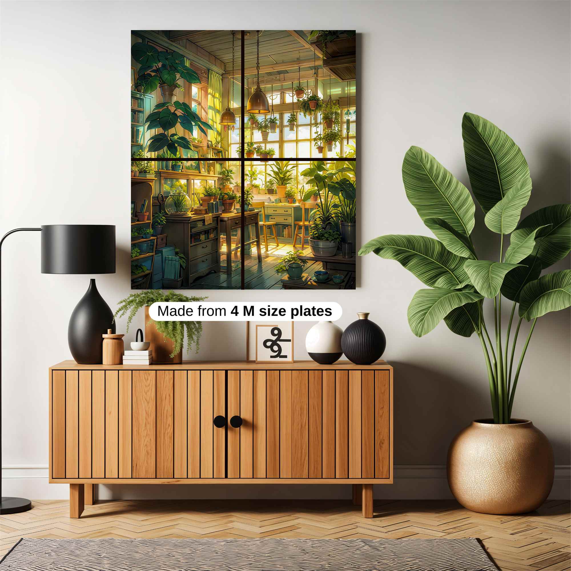 Sunlit Serenity Safe Wall Magnetic / M
