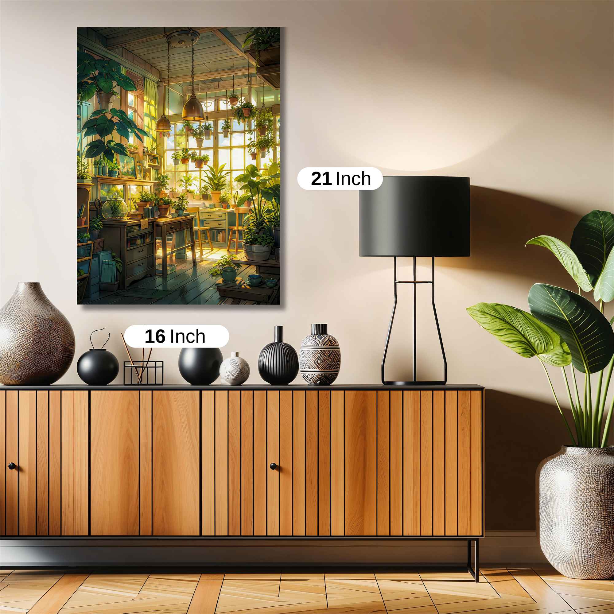 Sunlit Serenity Safe Wall Magnetic / M