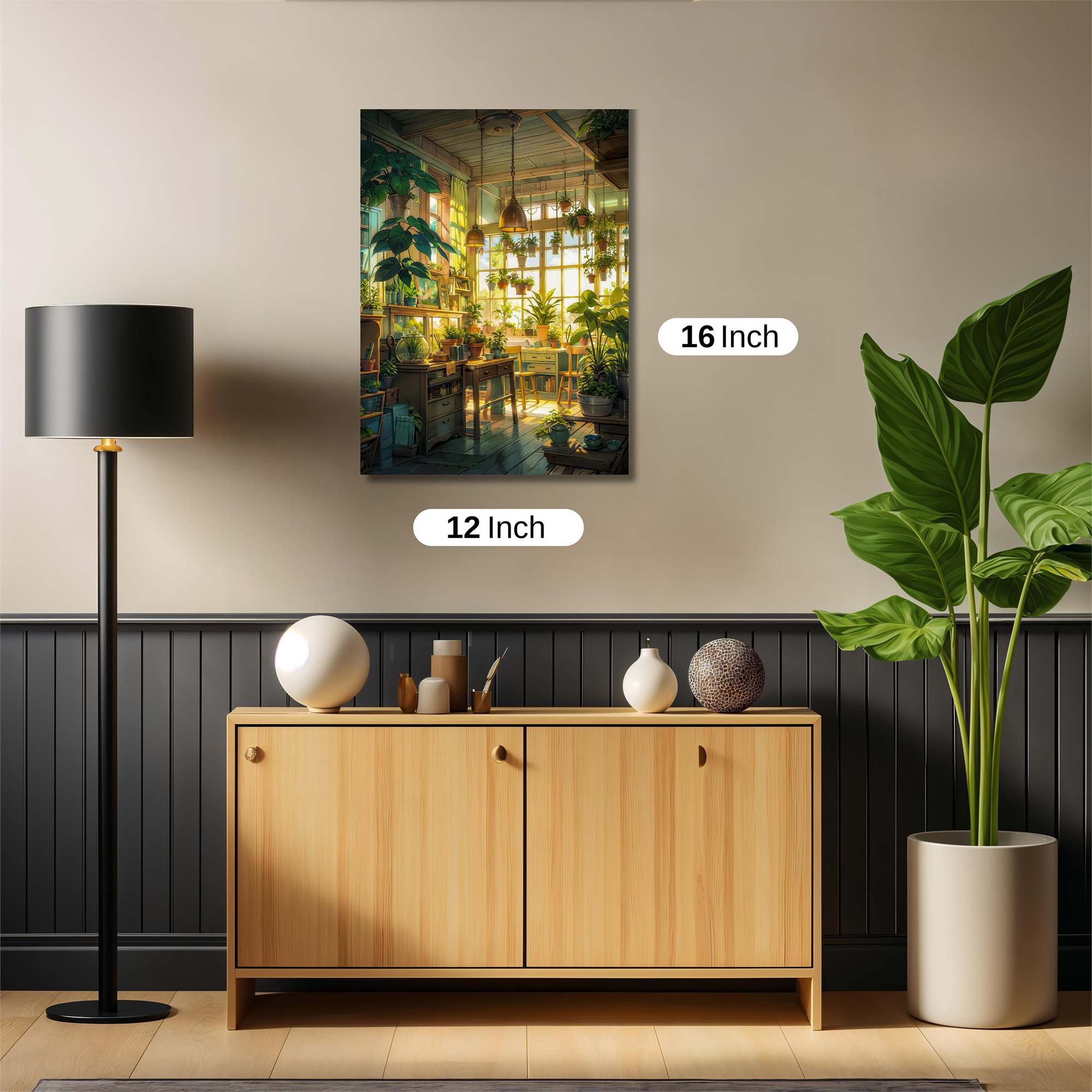 Sunlit Serenity Safe Wall Magnetic / M