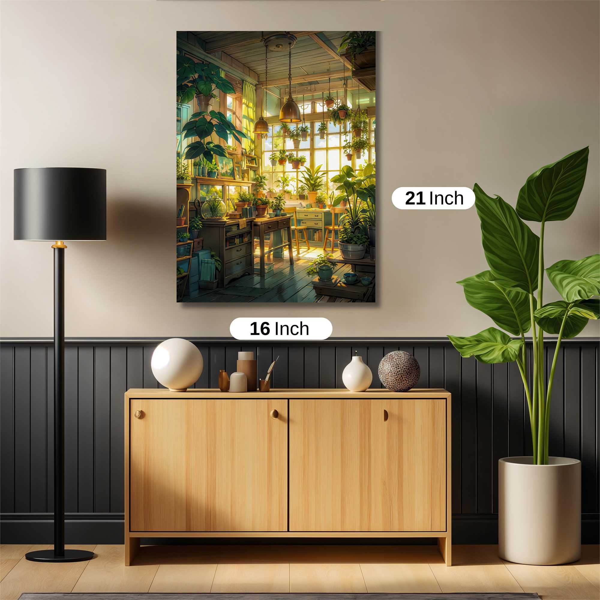 Sunlit Serenity Safe Wall Magnetic / M