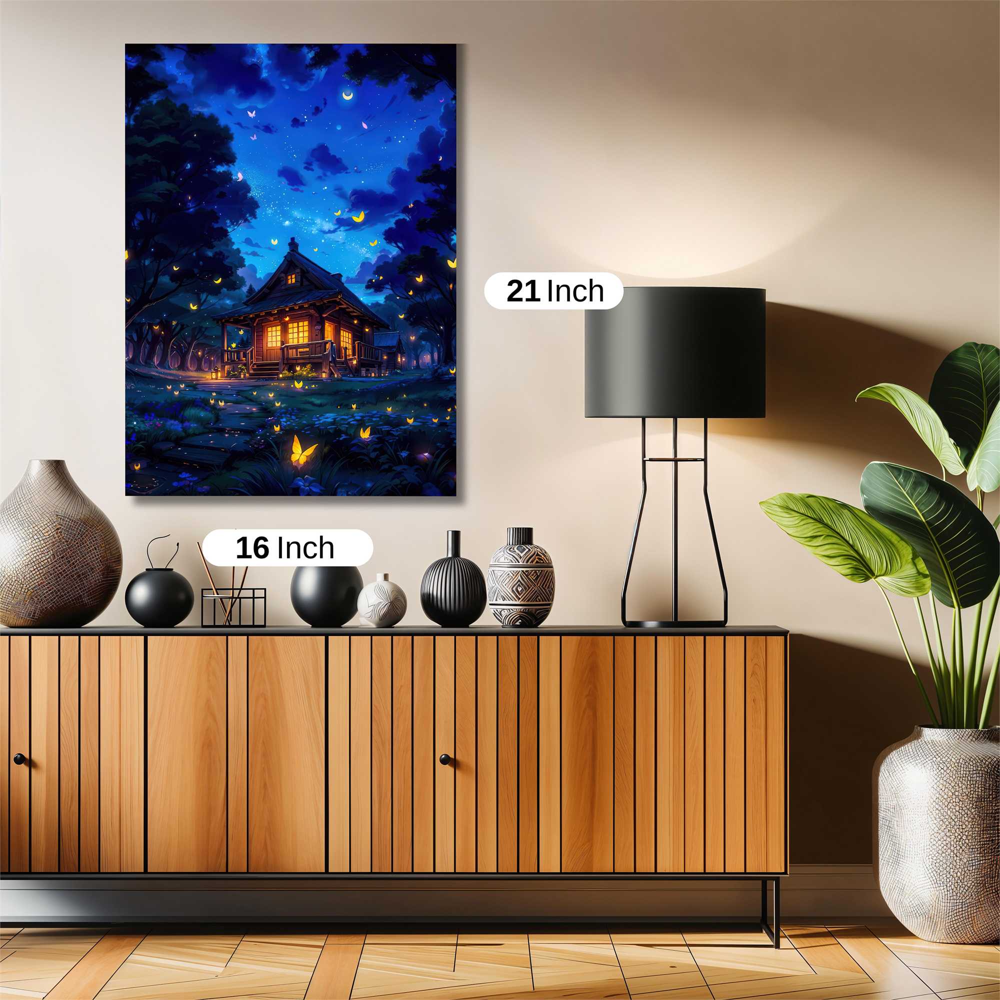 Cabin Serenity Safe Wall Magnetic / M