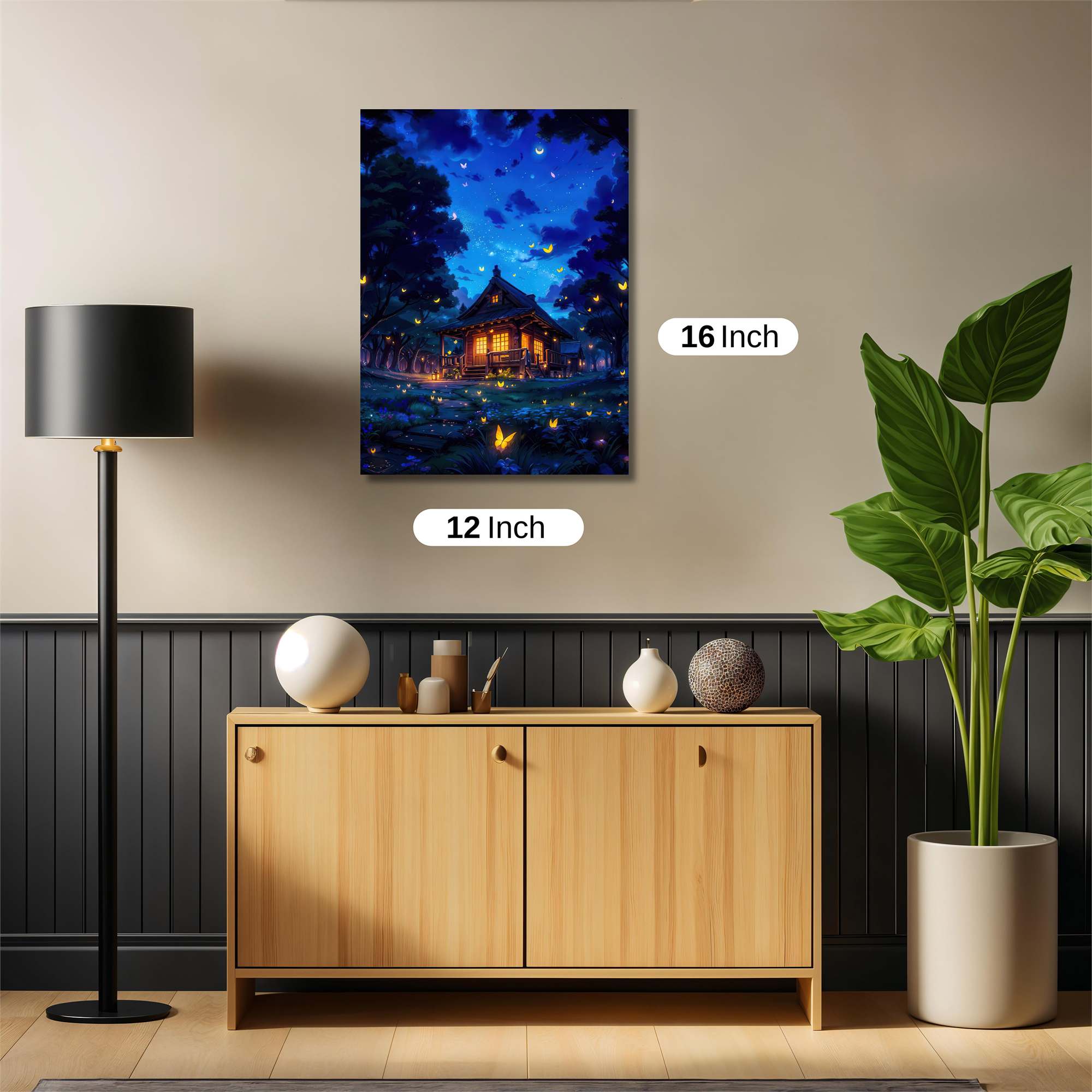 Cabin Serenity Safe Wall Magnetic / M