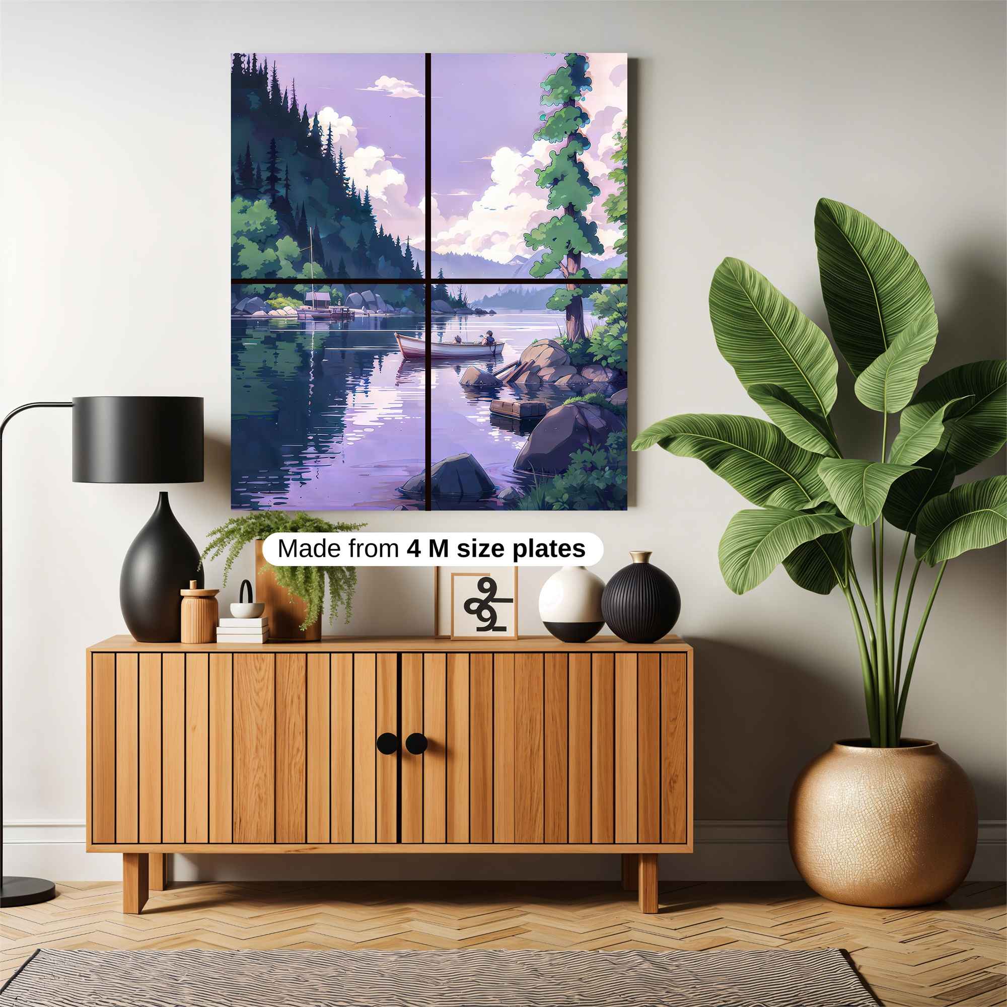 Lakeside Serenity Safe Wall Magnetic / M