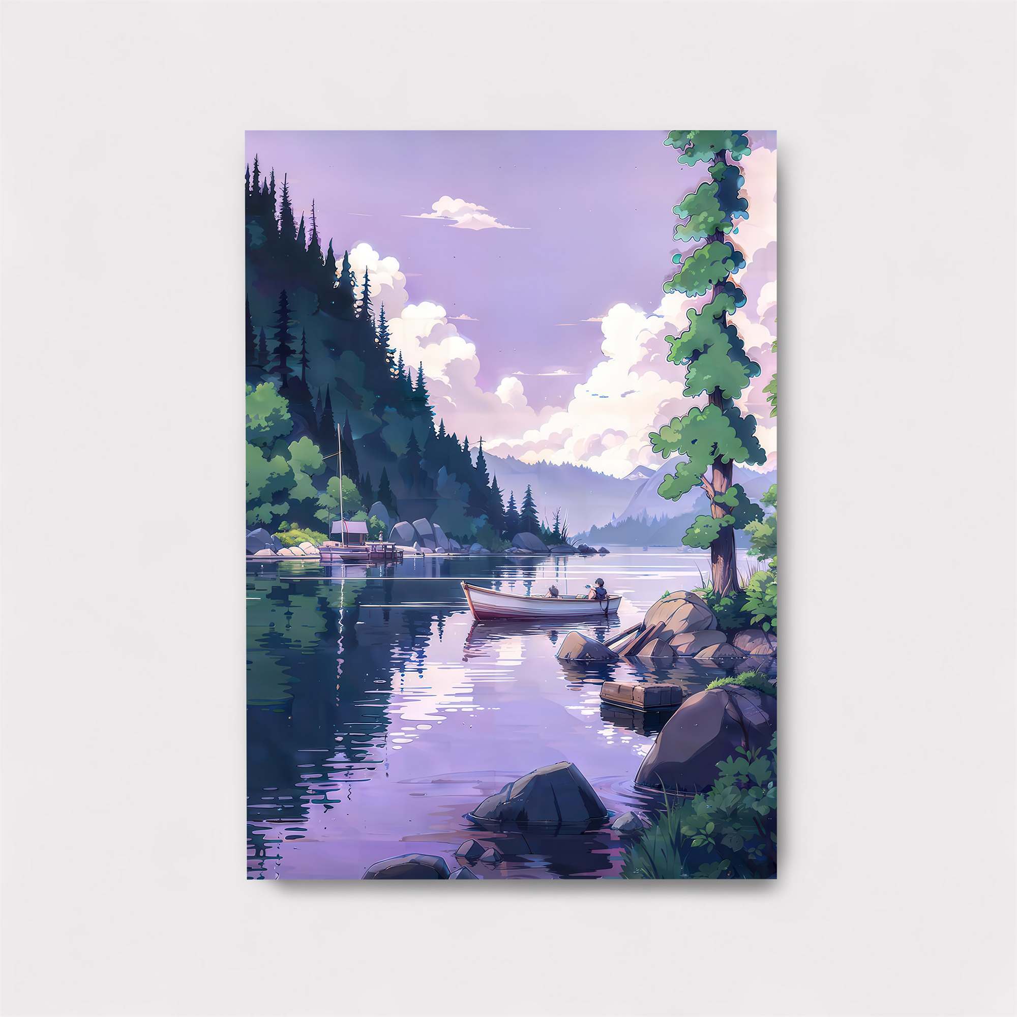 Lakeside Serenity Safe Wall Magnetic / M