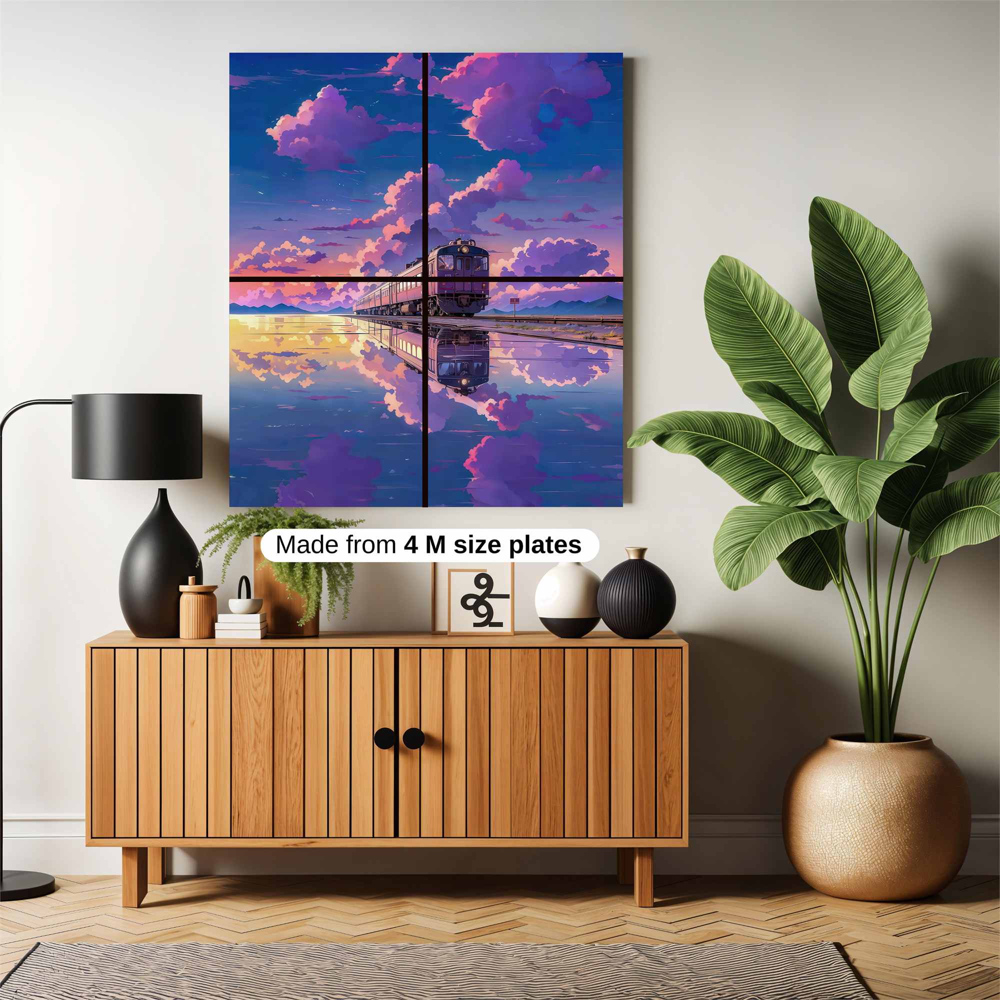 Train Tranquility Safe Wall Magnetic / M