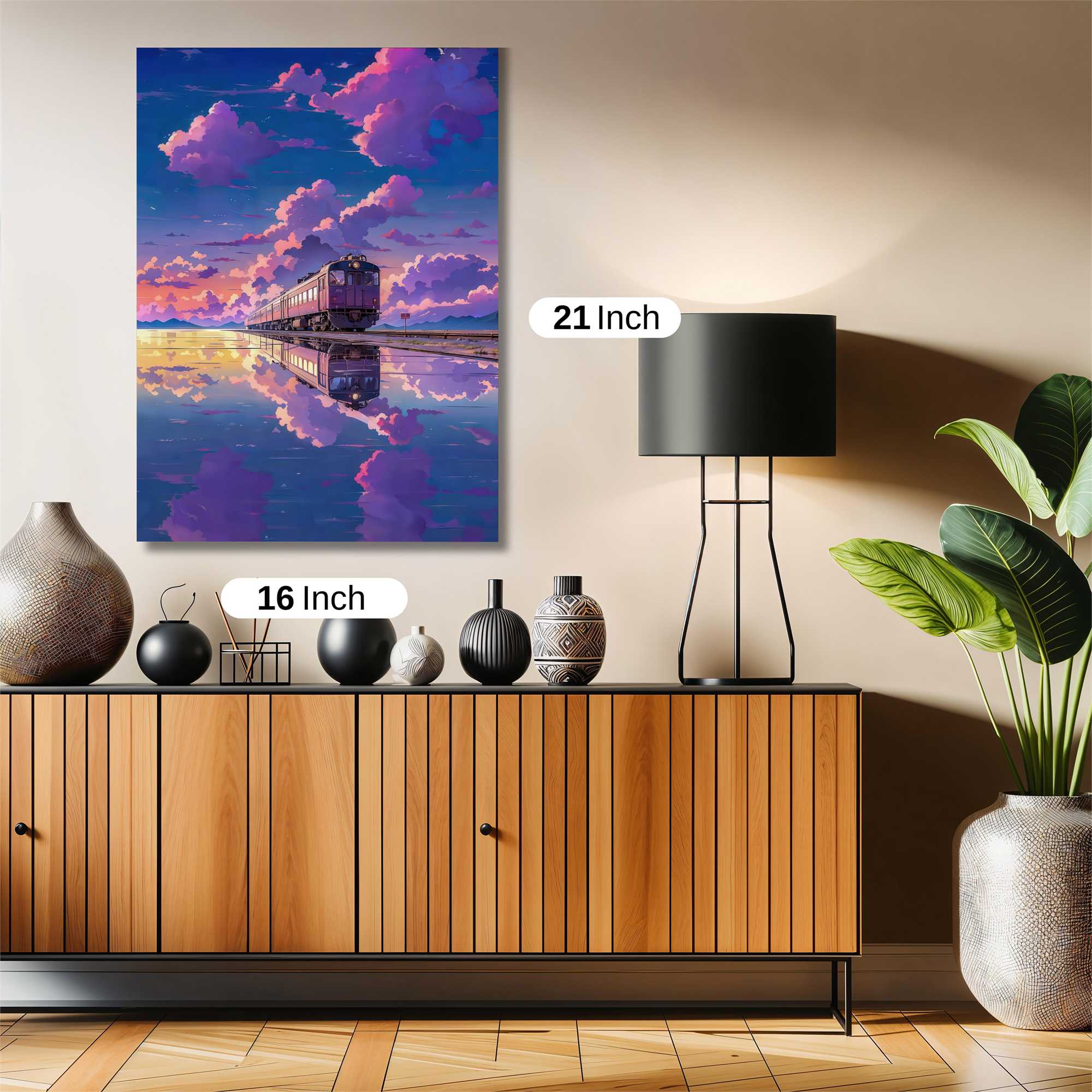 Train Tranquility Safe Wall Magnetic / M