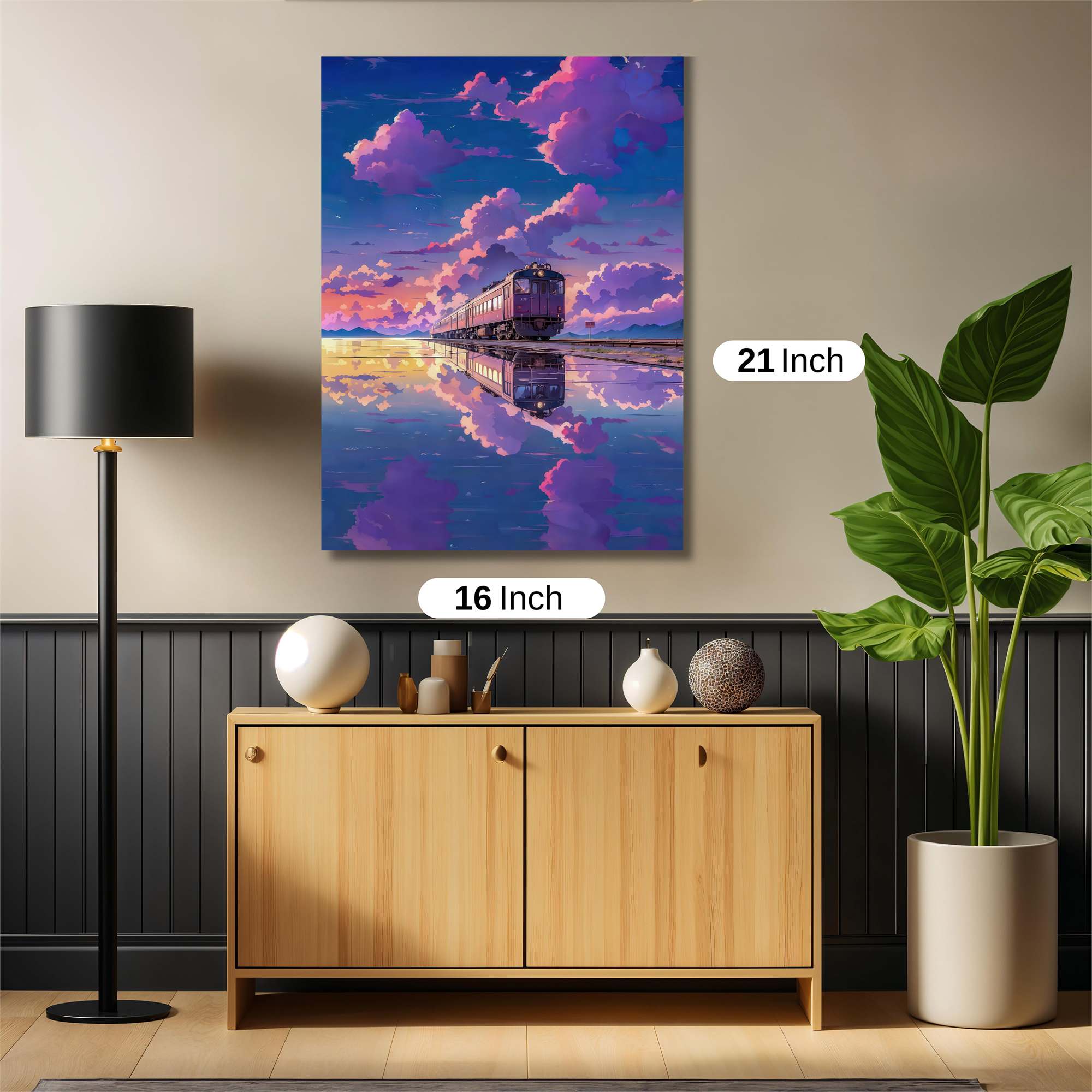 Train Tranquility Safe Wall Magnetic / M