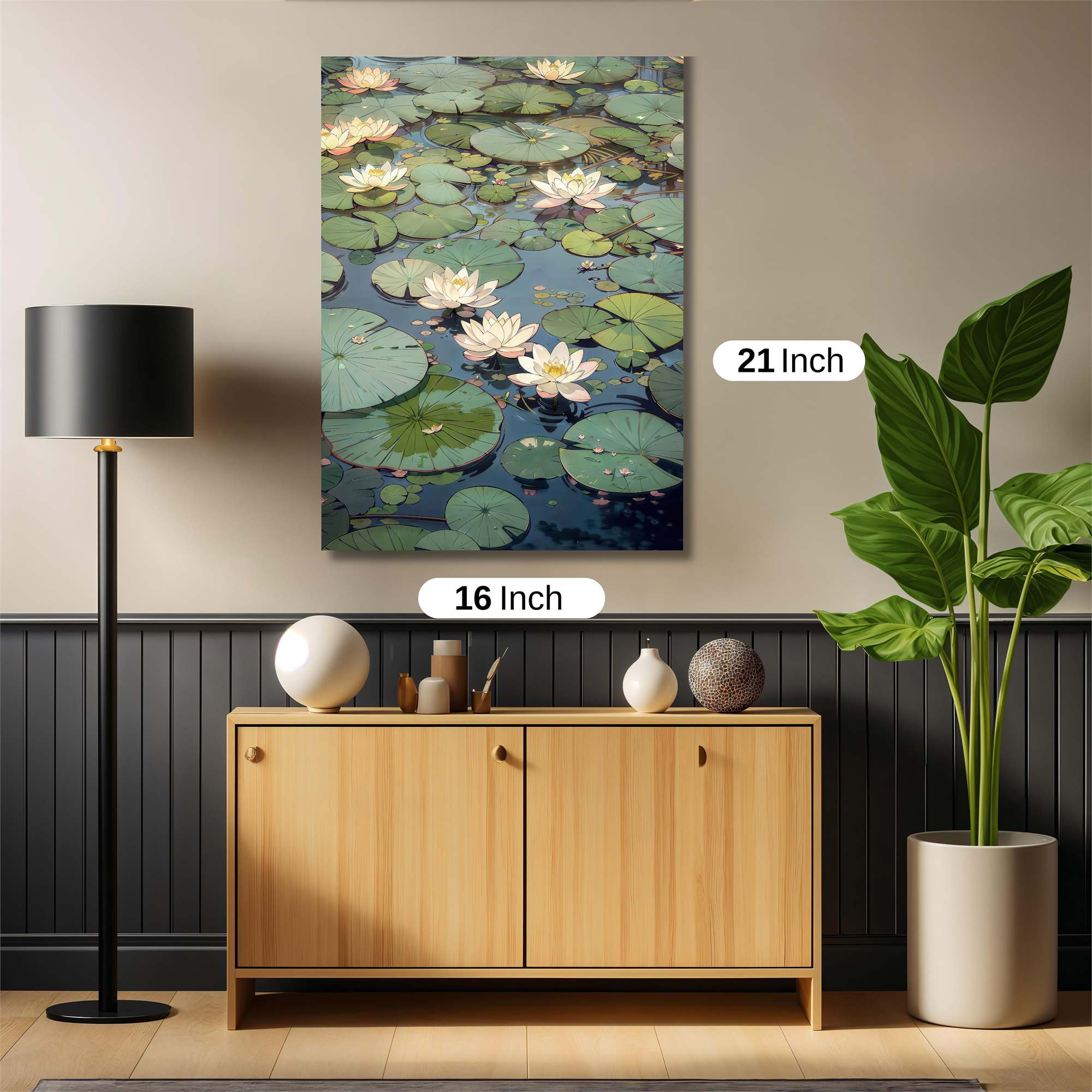 Lotus Serenity Safe Wall Magnetic / M