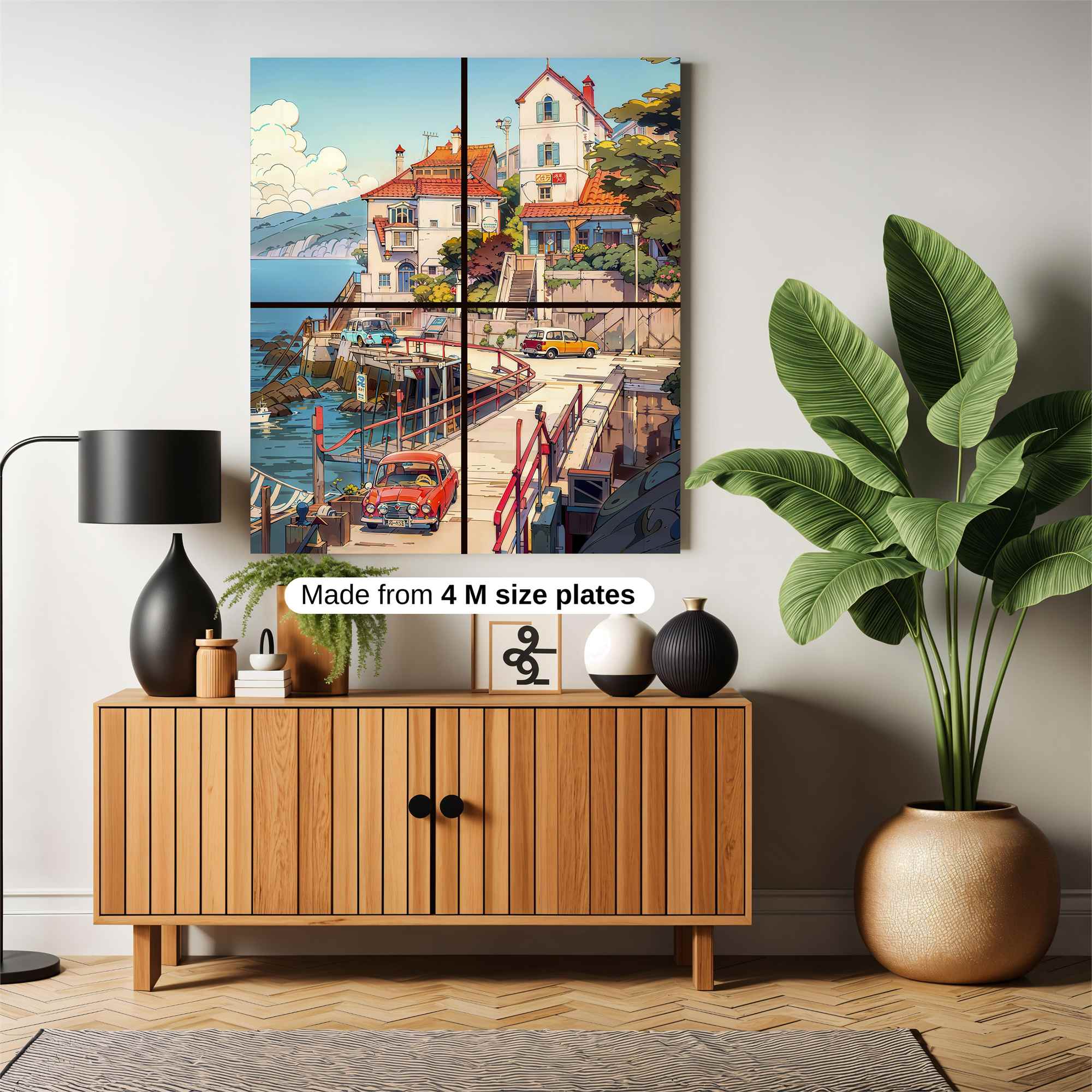Seaside Serenity Safe Wall Magnetic / M