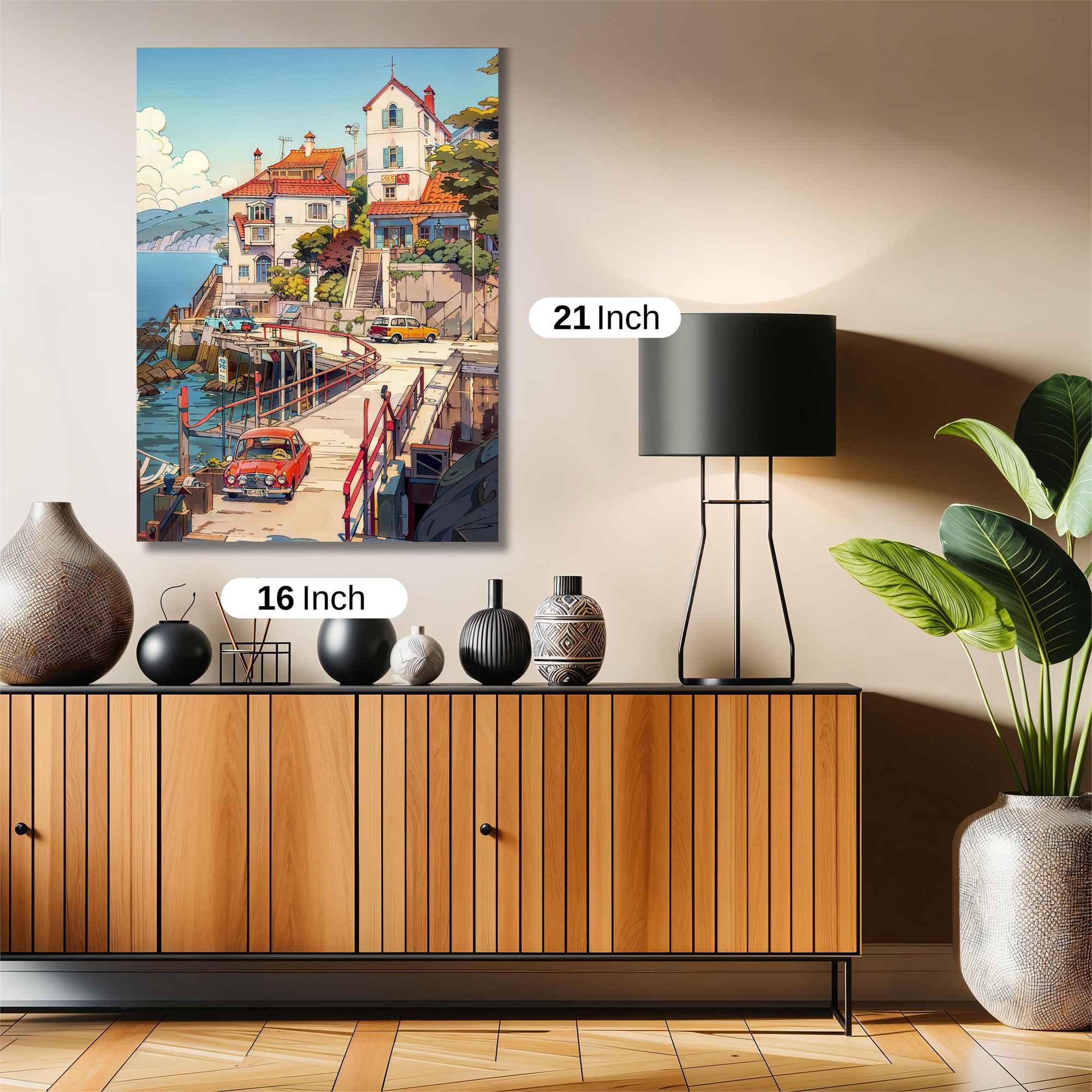 Seaside Serenity Safe Wall Magnetic / M