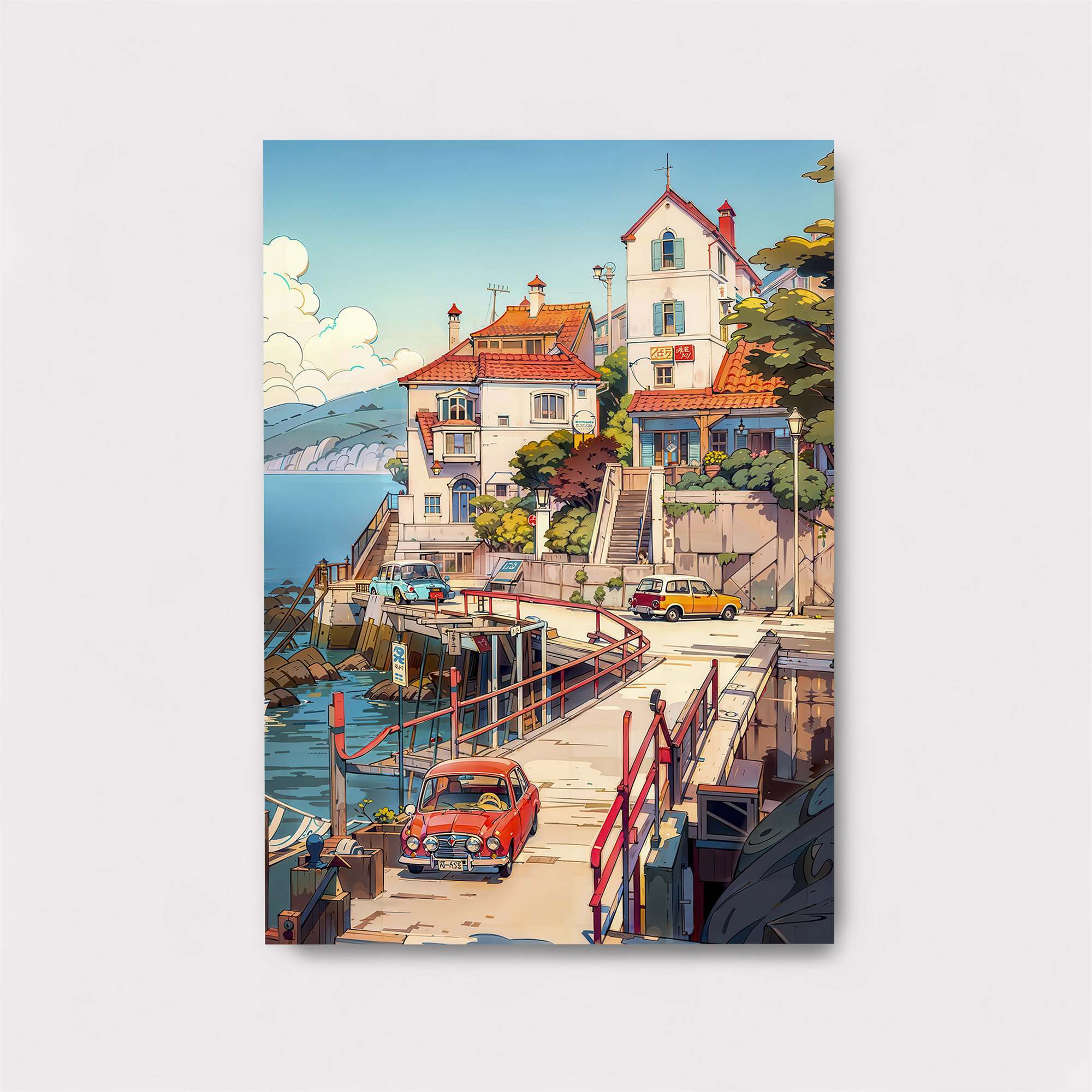 Seaside Serenity Safe Wall Magnetic / M