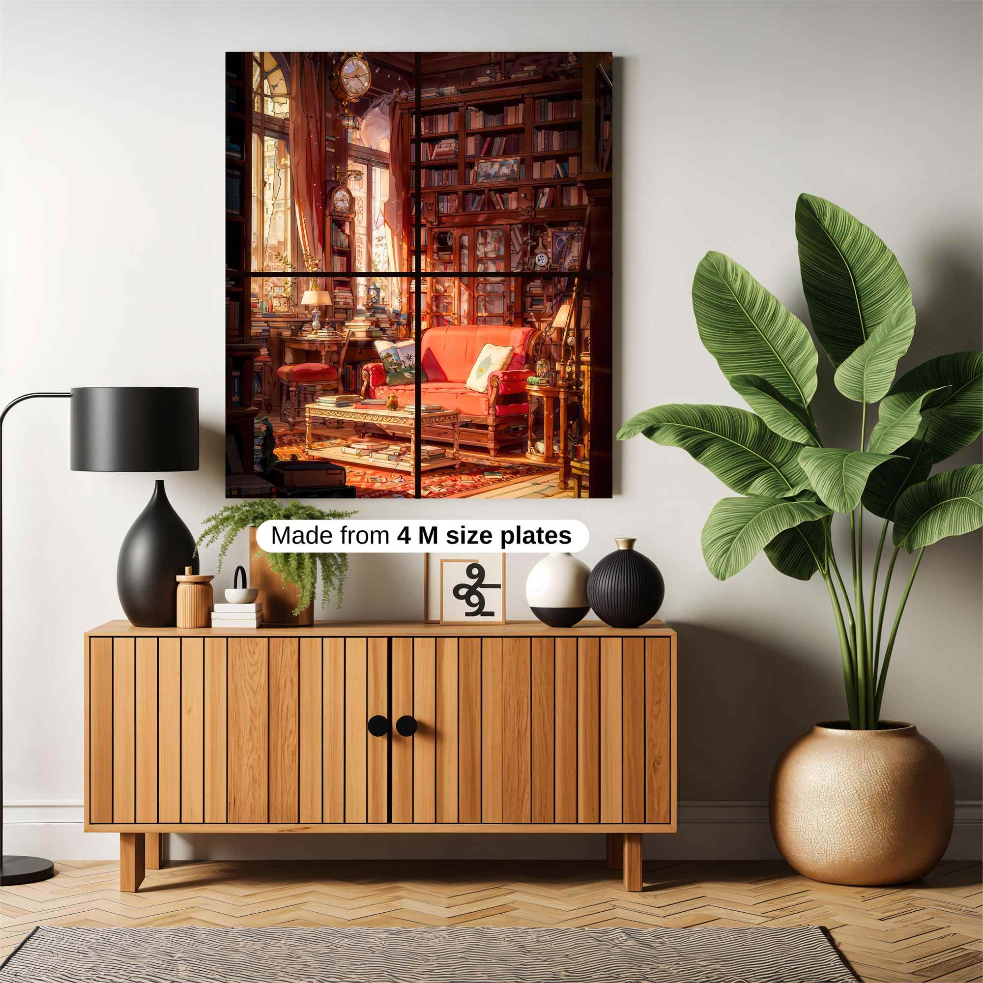 Library Serenity Safe Wall Magnetic / M