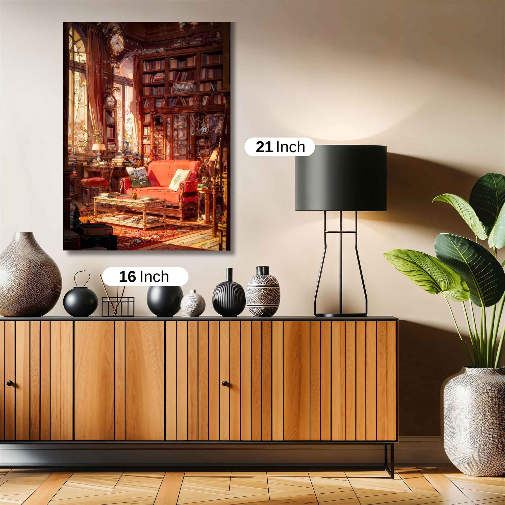 Library Serenity Safe Wall Magnetic / M