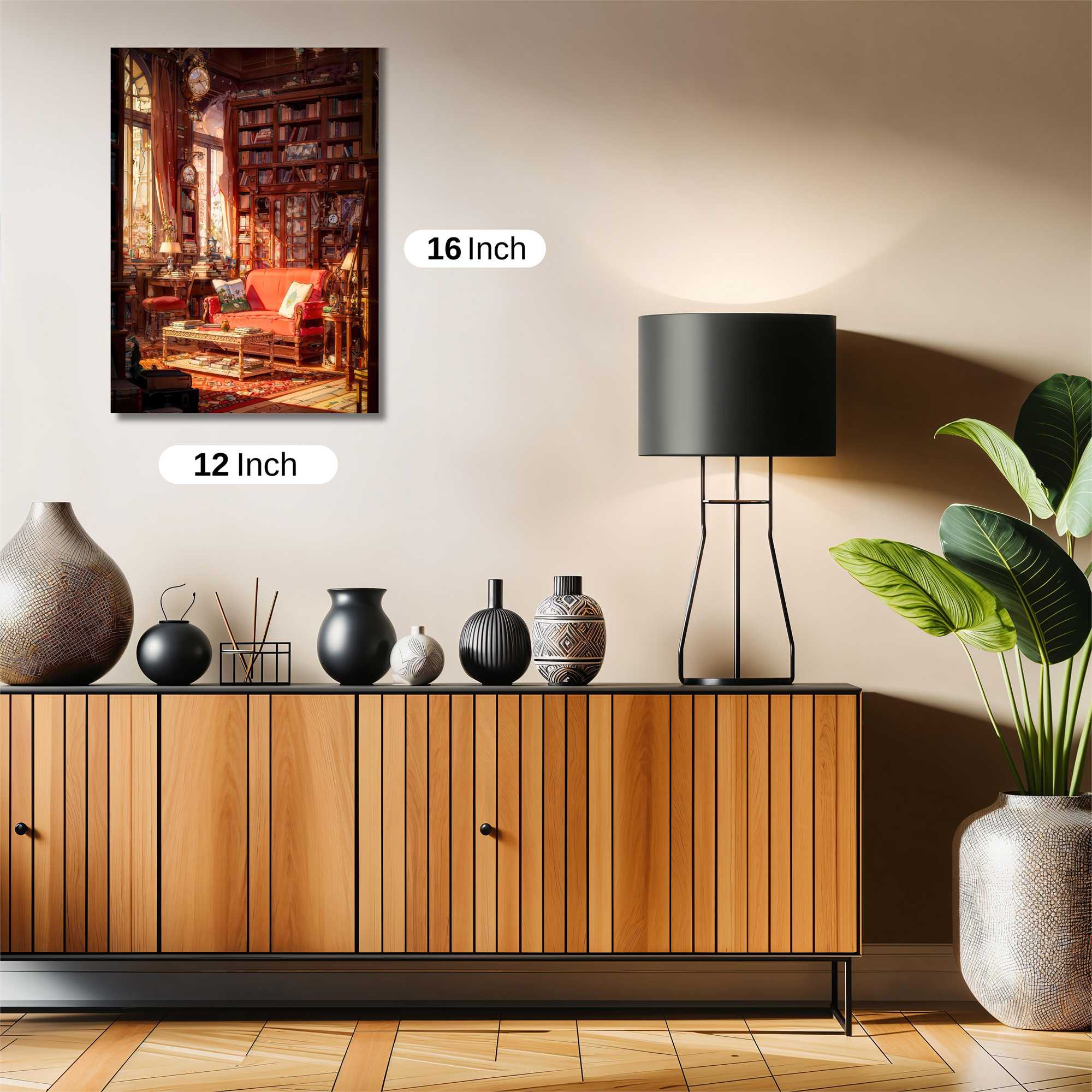 Library Serenity Safe Wall Magnetic / M