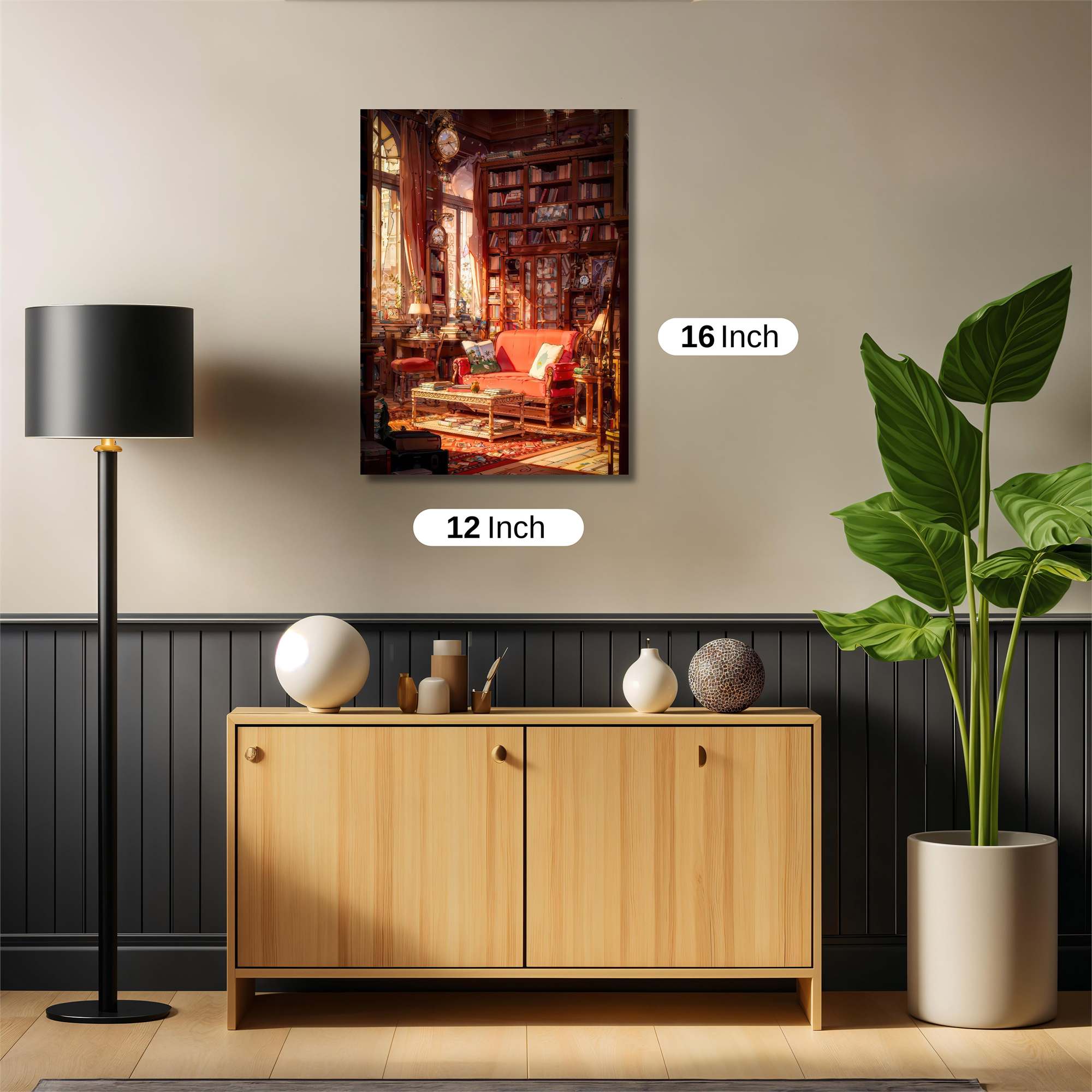 Library Serenity Safe Wall Magnetic / M