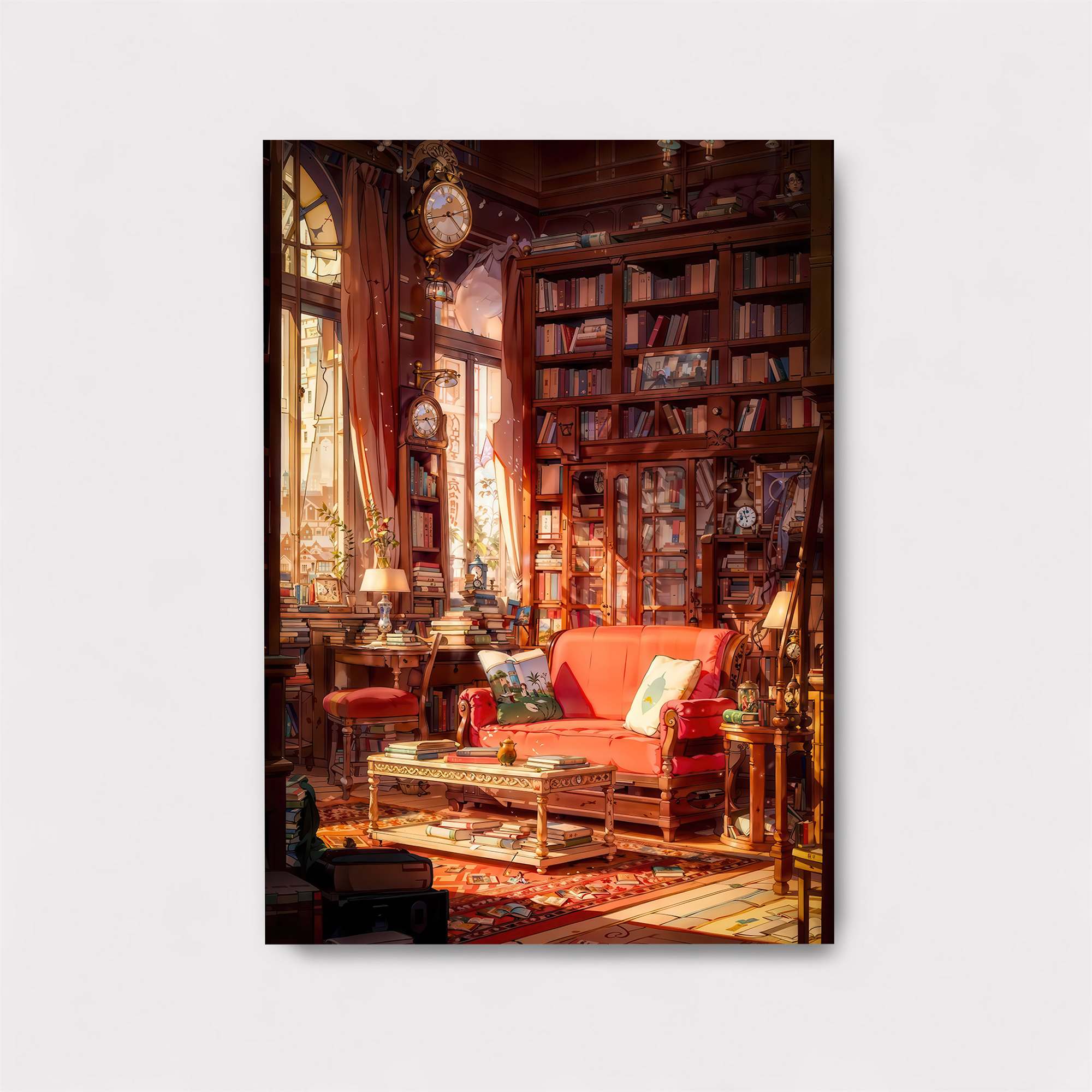 Library Serenity Safe Wall Magnetic / M