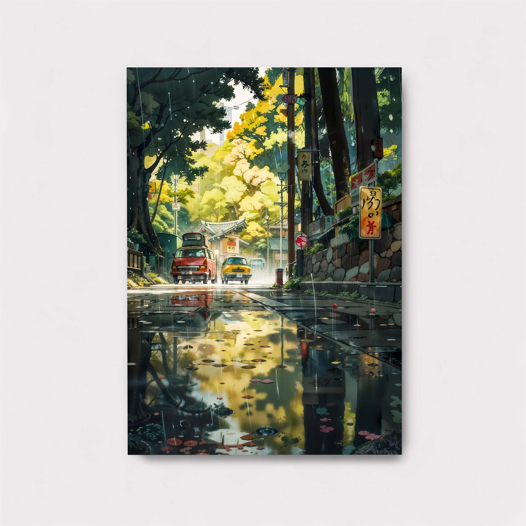 Rainy Serenity Safe Wall Magnetic / M