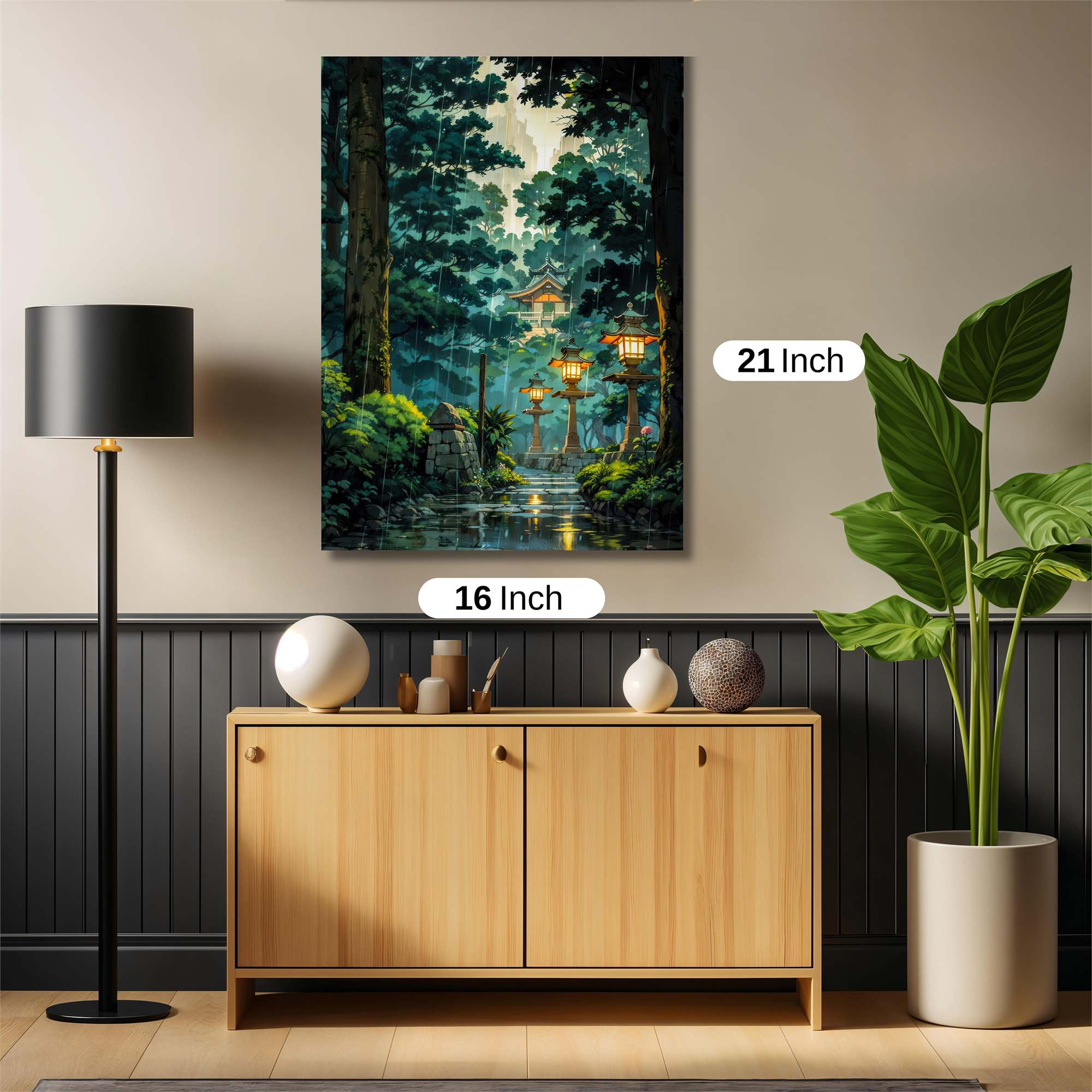 Temple Serenity Safe Wall Magnetic / M
