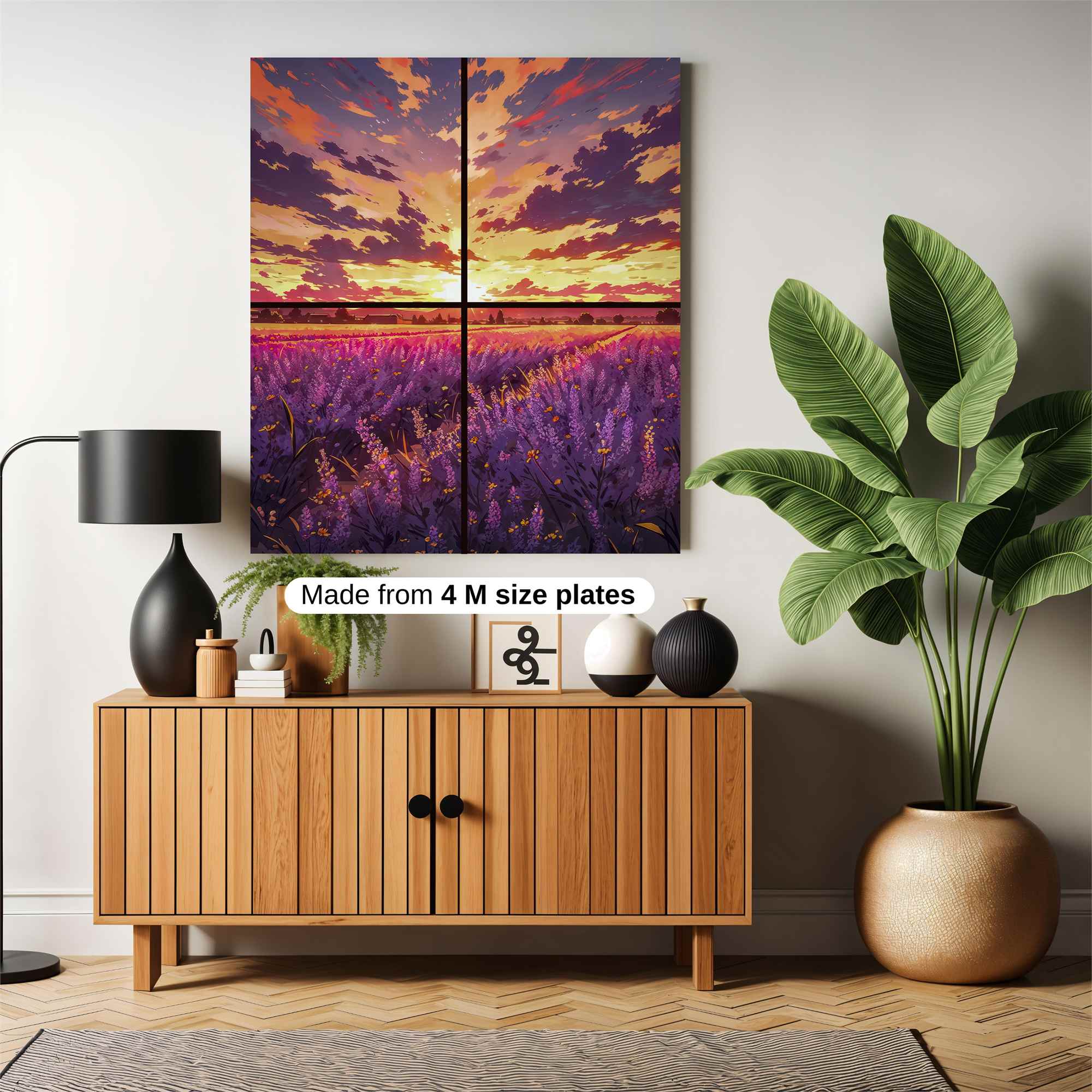 Sunset Serenity Safe Wall Magnetic / M