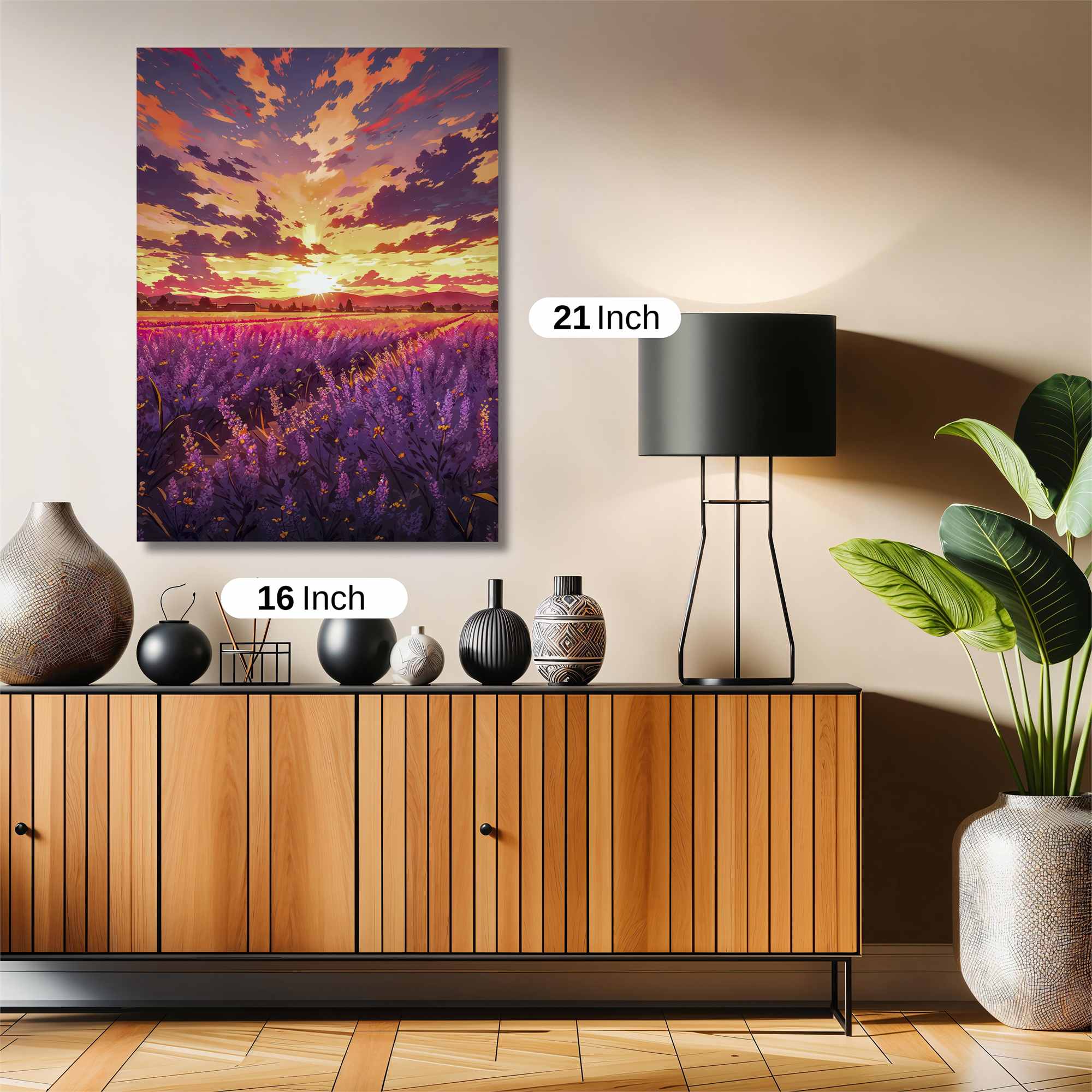 Sunset Serenity Safe Wall Magnetic / M