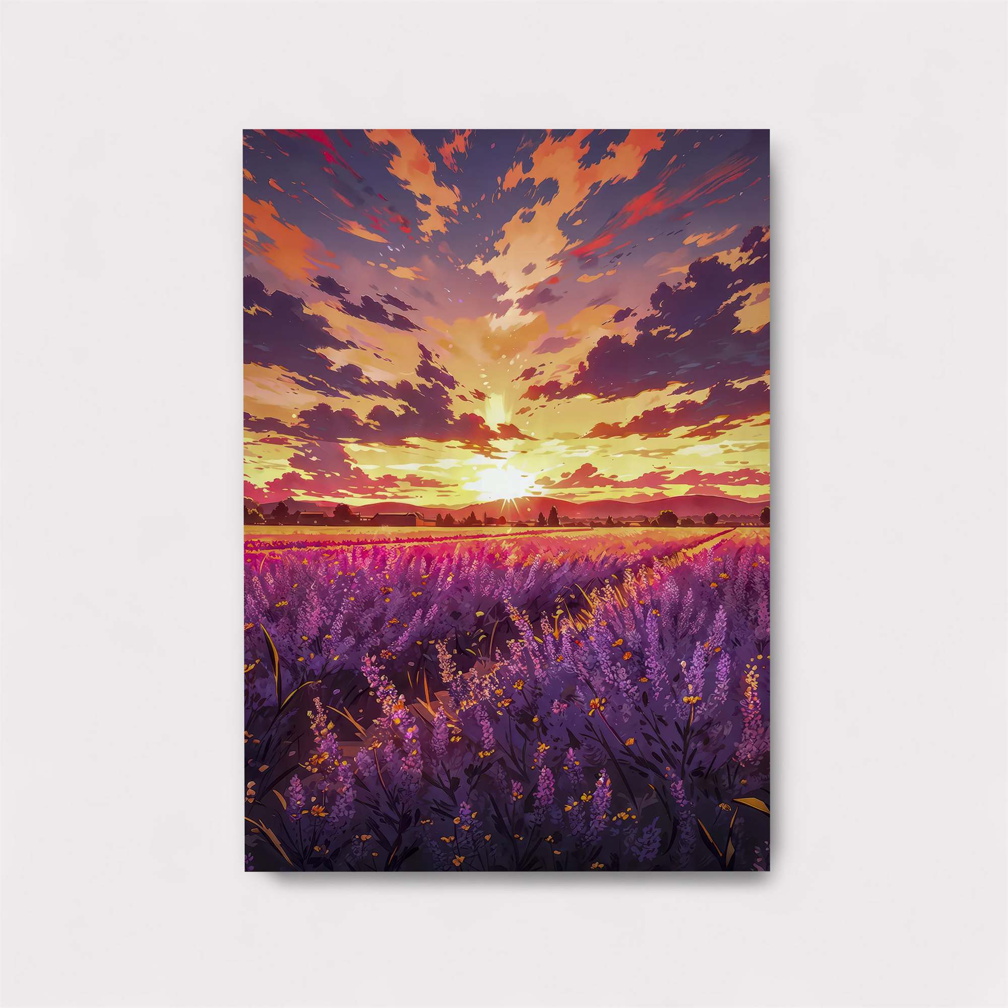 Sunset Serenity Safe Wall Magnetic / M