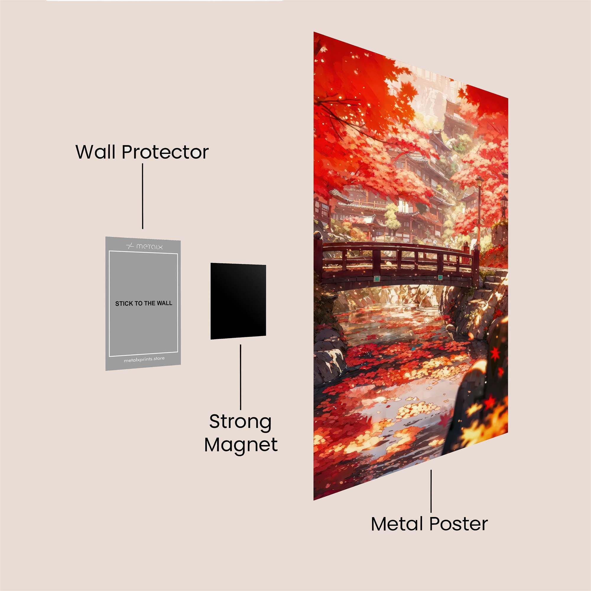 Autumn Serenity Safe Wall Magnetic / M