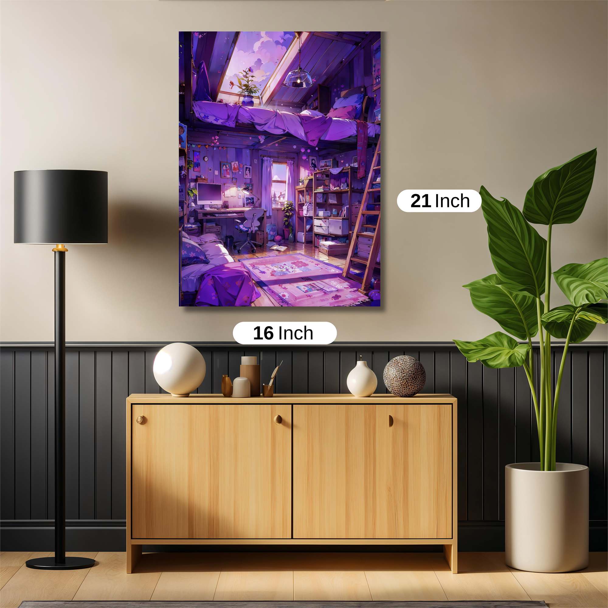 Loft Serenity Safe Wall Magnetic / M