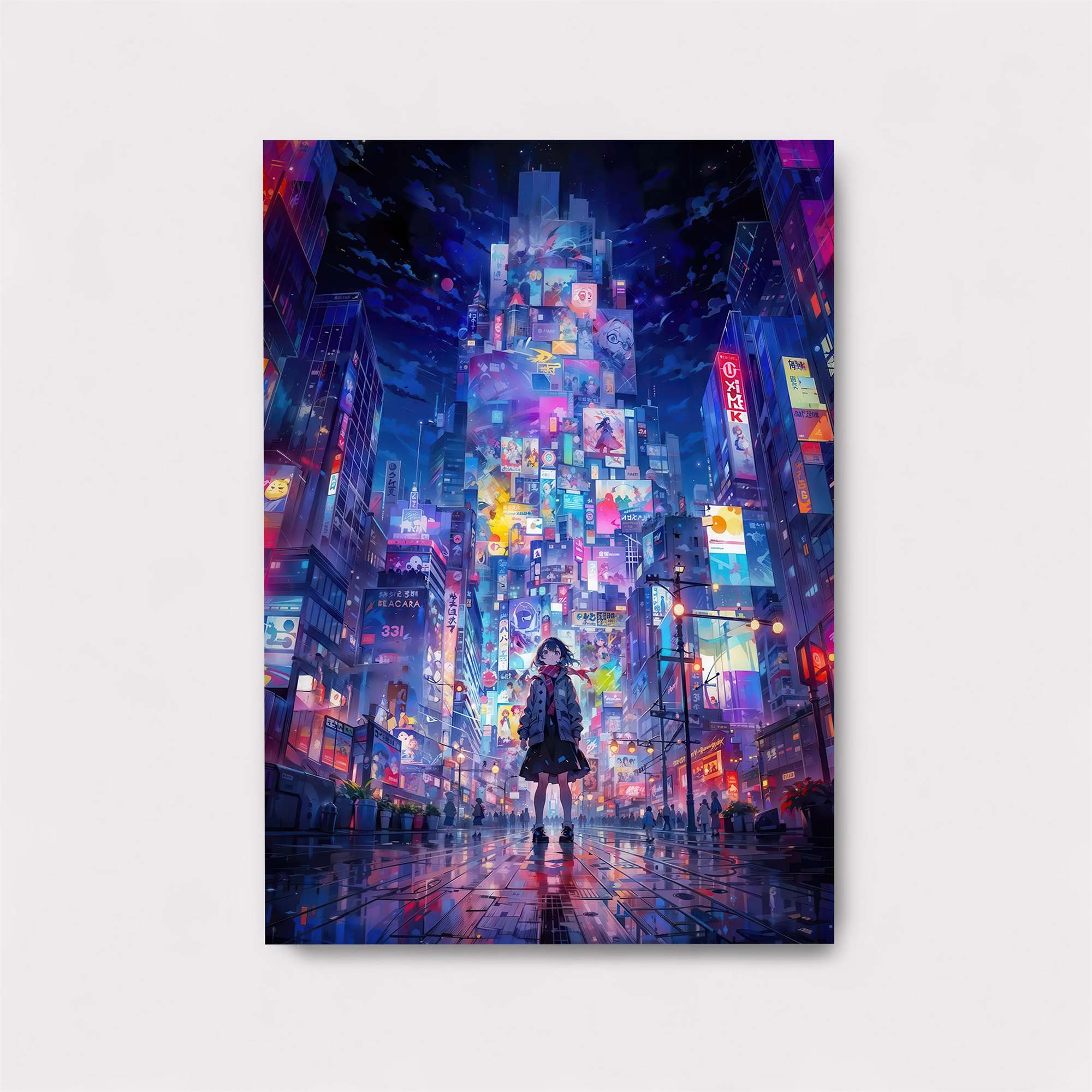 Neon Solitude Safe Wall Magnetic / M