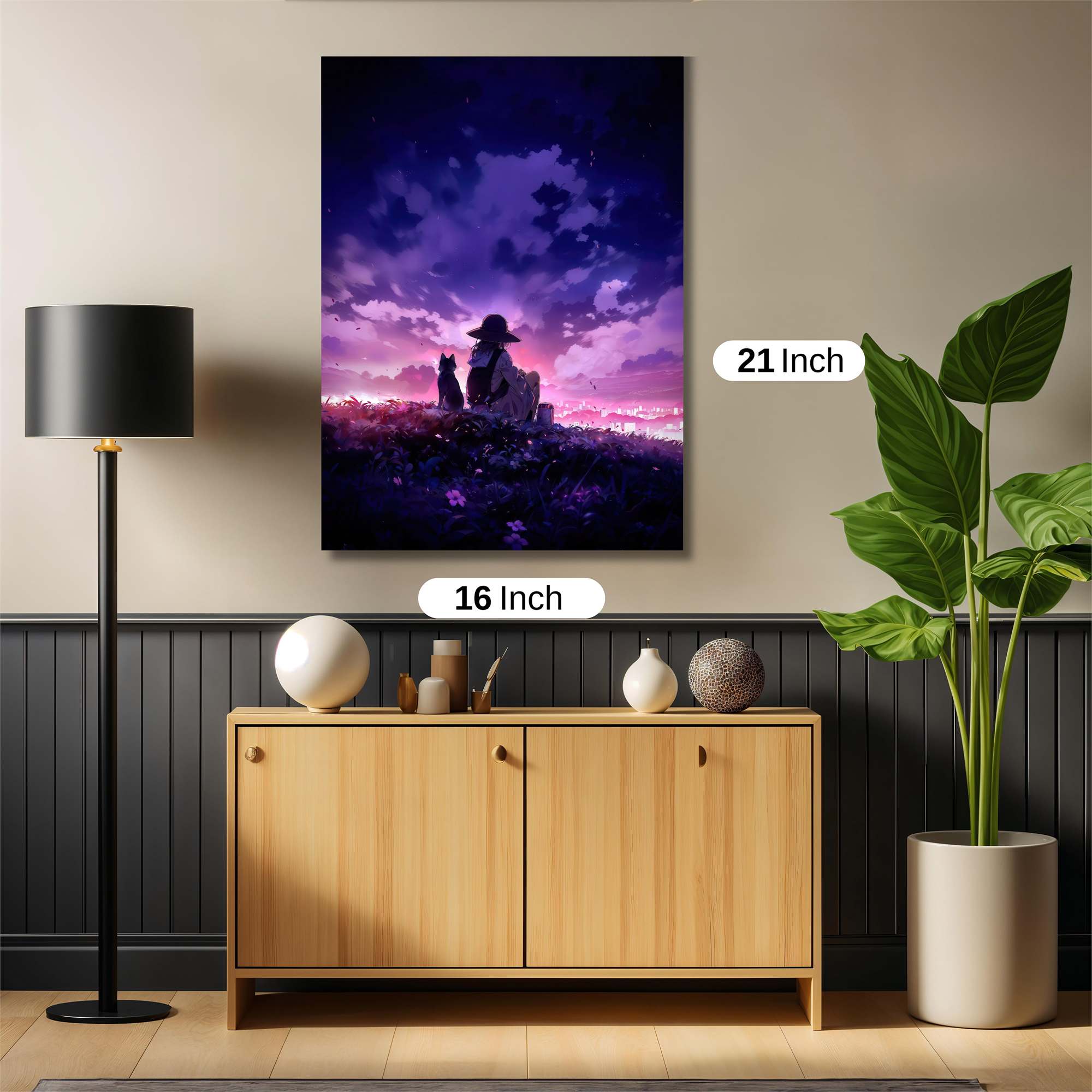 Twilight Serenity Safe Wall Magnetic / M