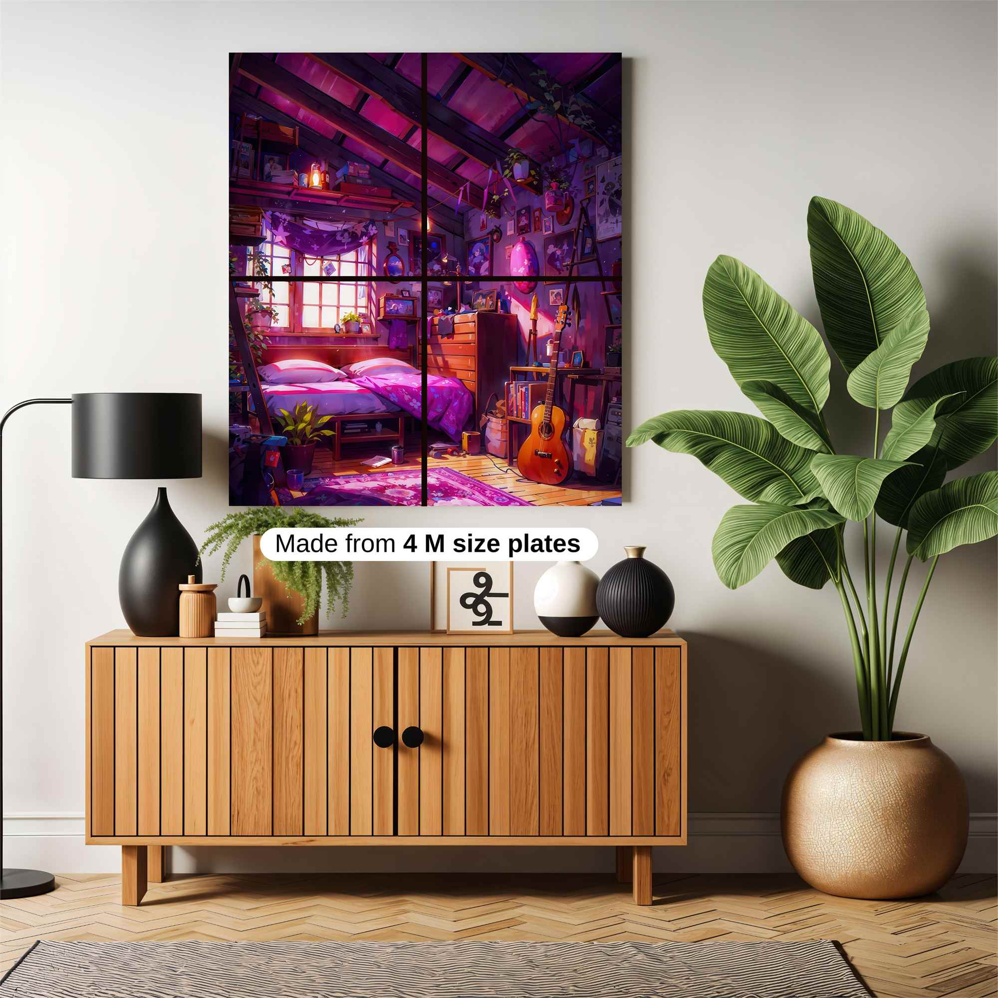 AtticWhimsy Safe Wall Magnetic / M