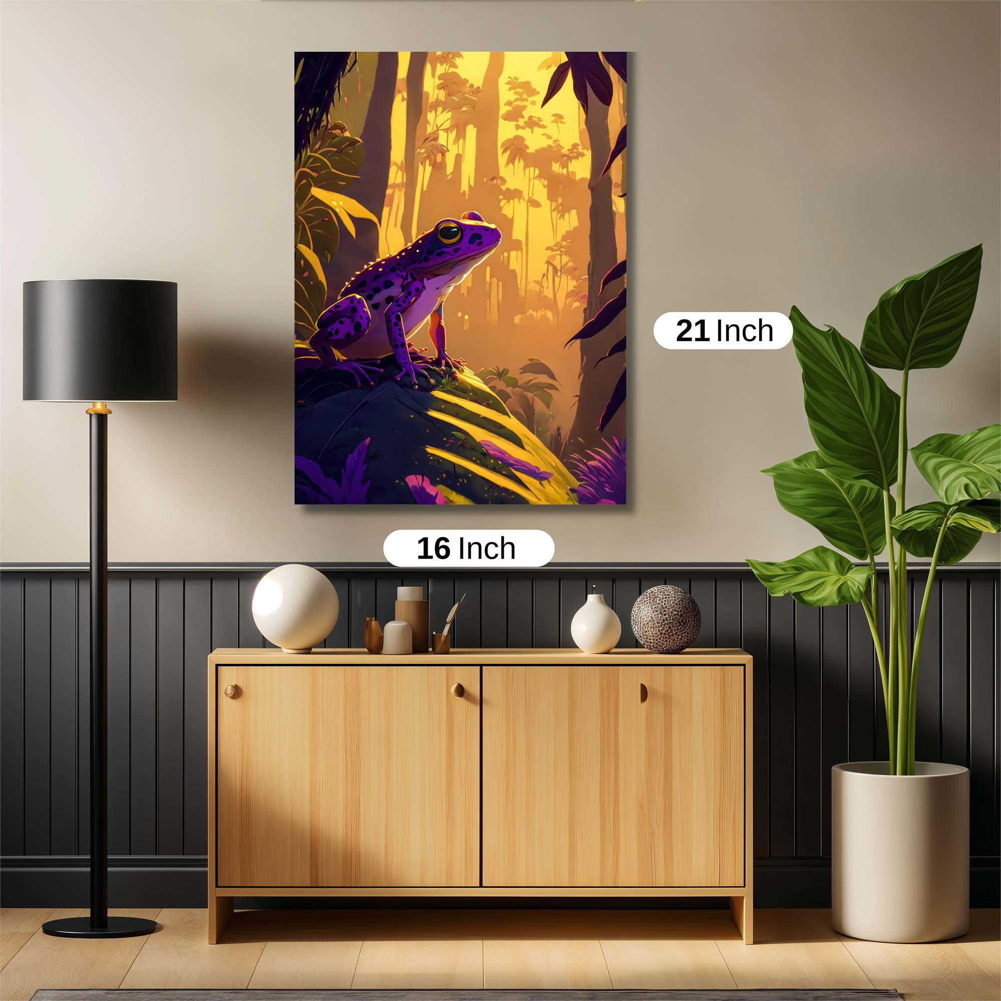 Frog Serenity Safe Wall Magnetic / M