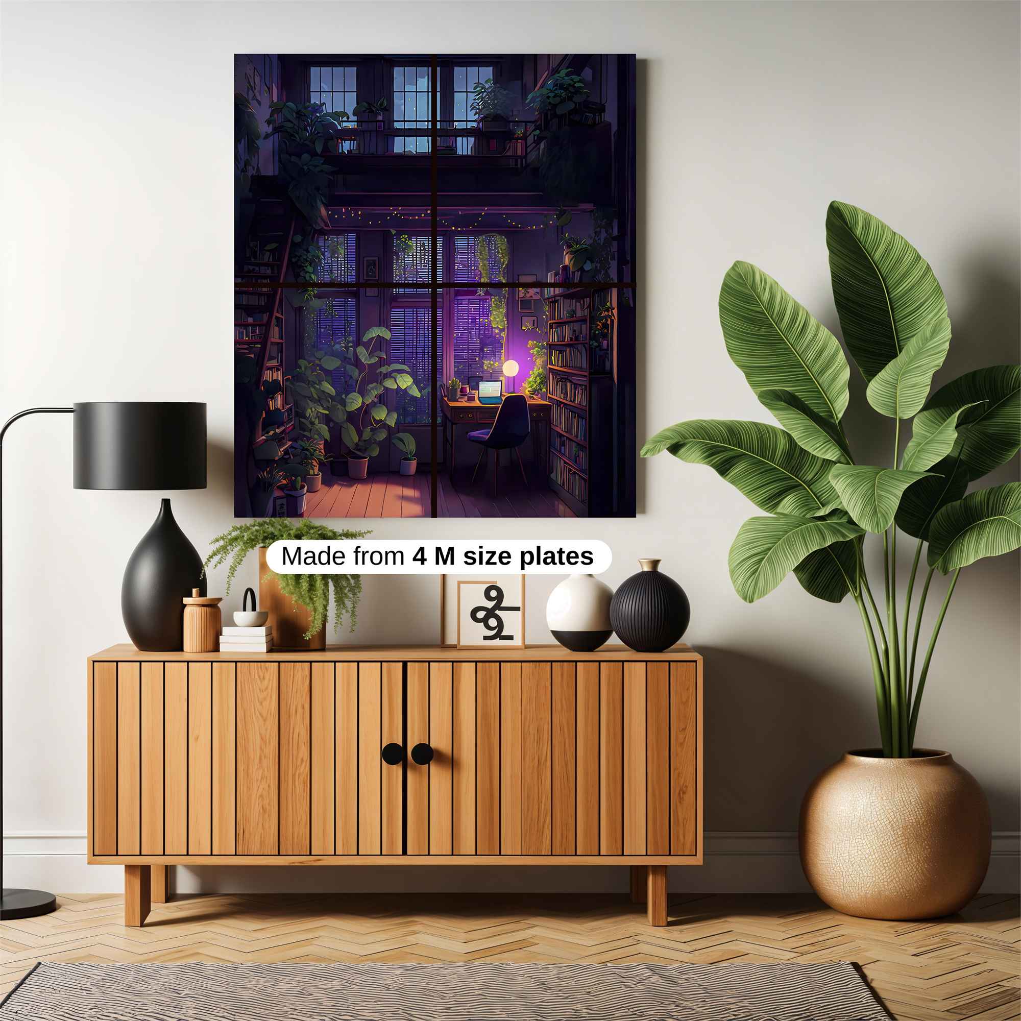Library Serenity Safe Wall Magnetic / M