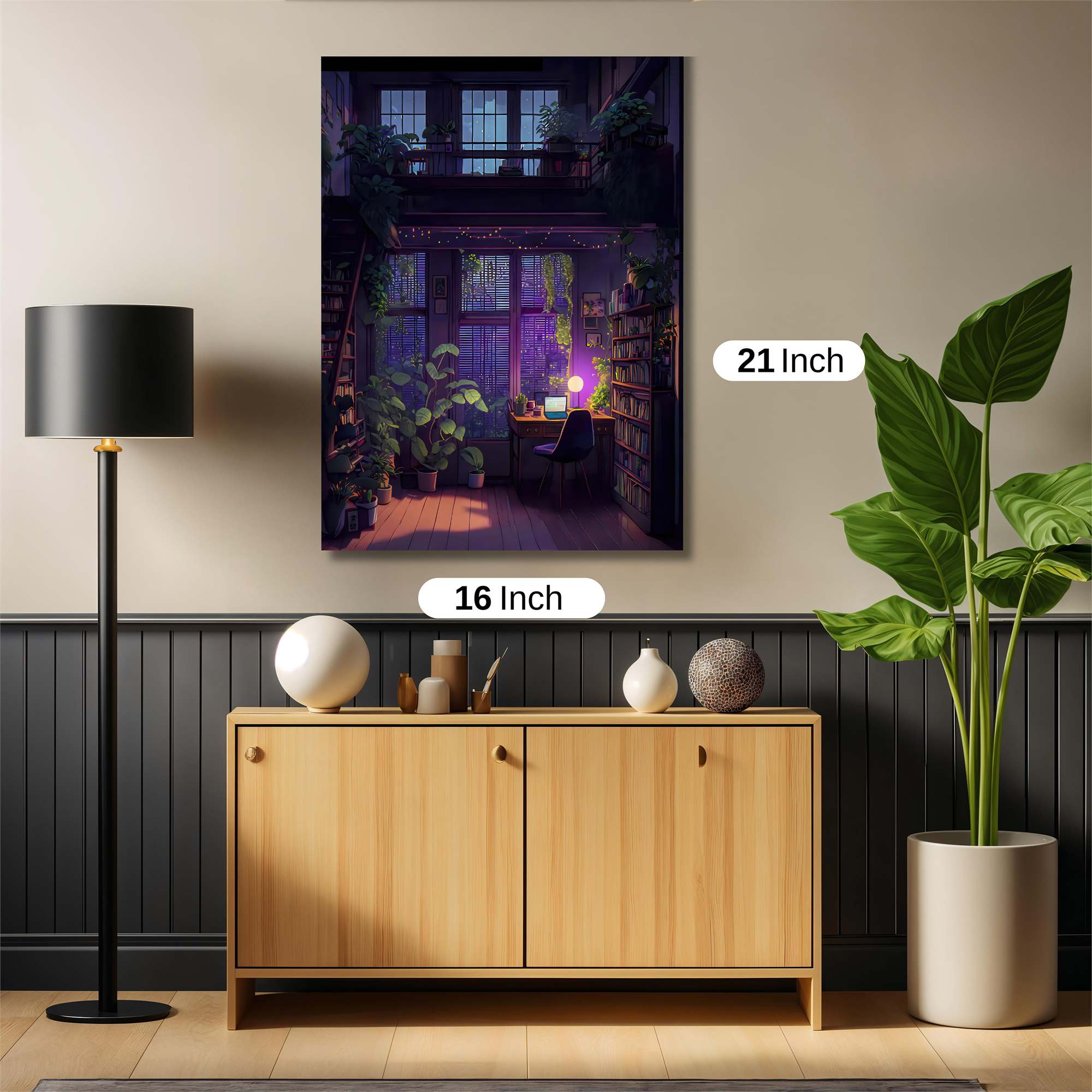 Library Serenity Safe Wall Magnetic / M
