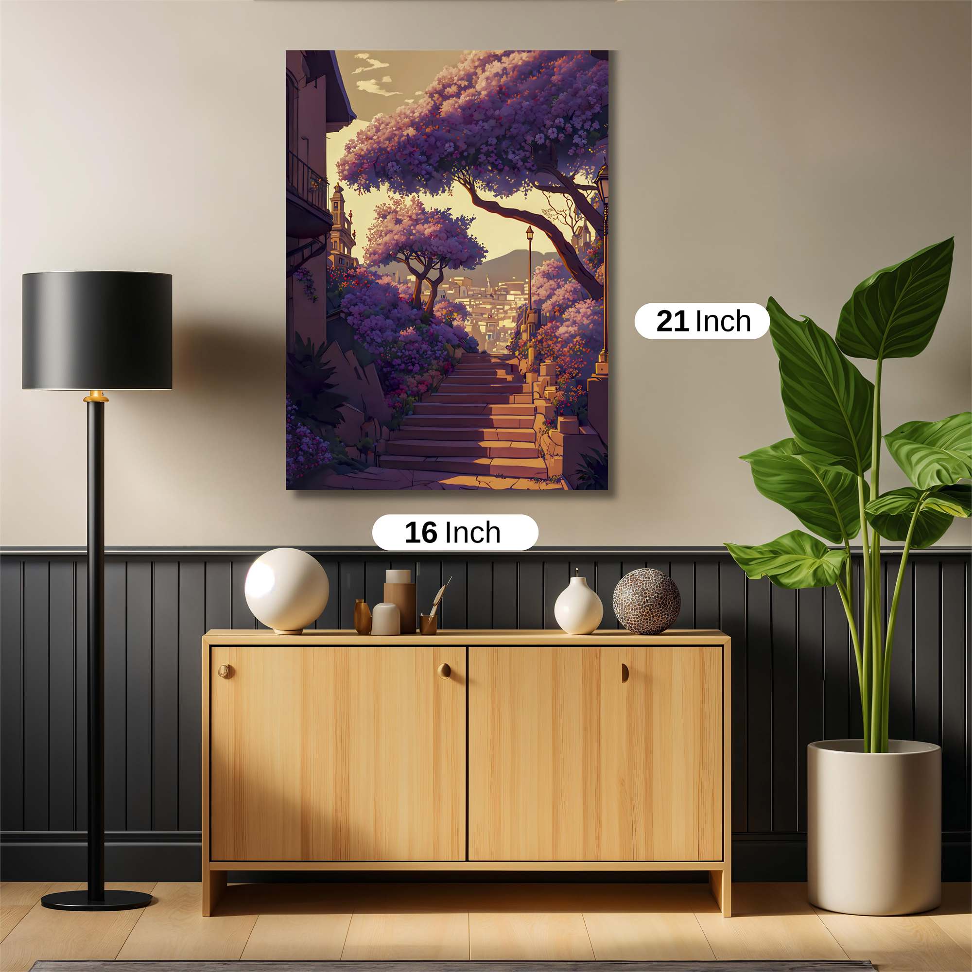Jacaranda Dream Safe Wall Magnetic / M