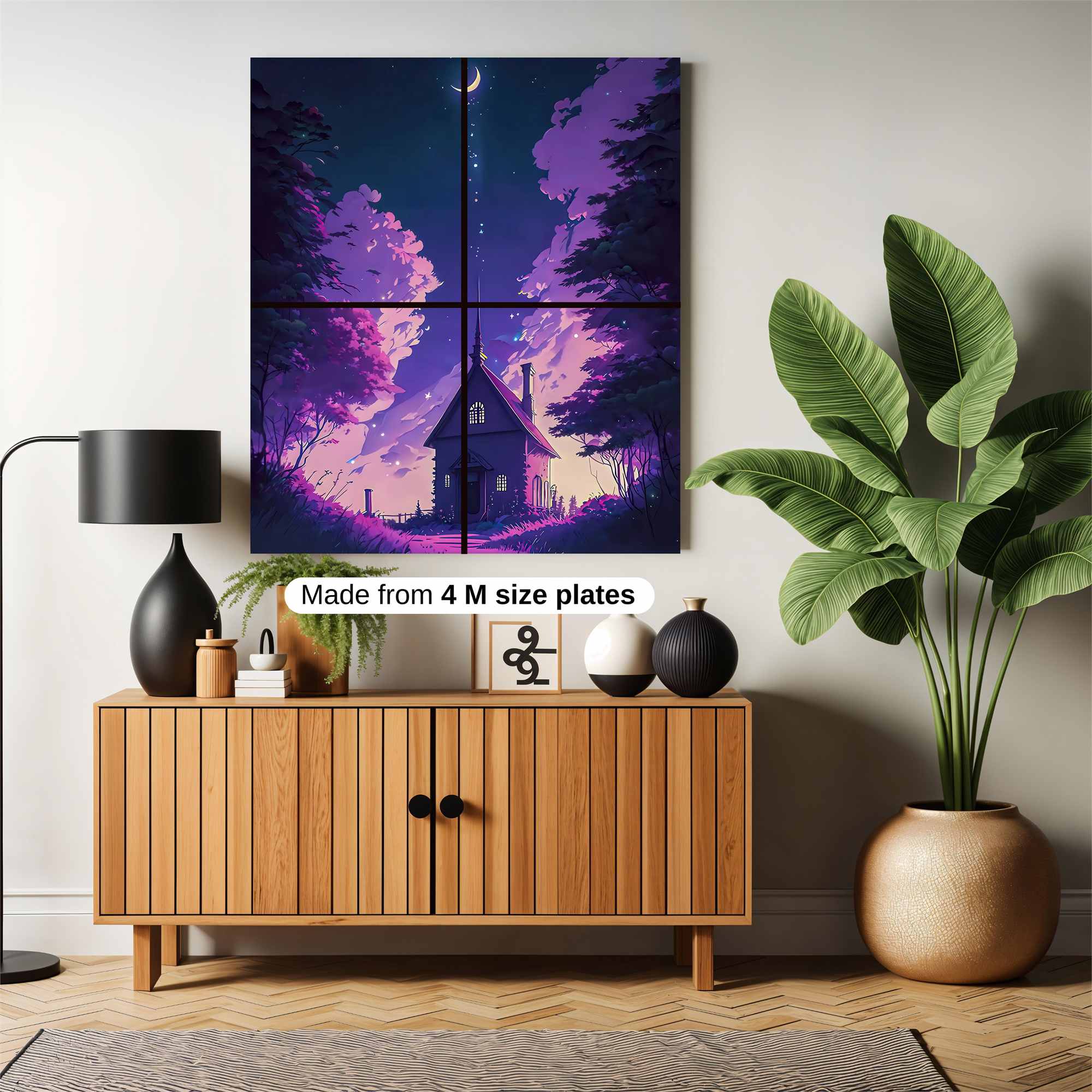 Moonlit Serenity Safe Wall Magnetic / M