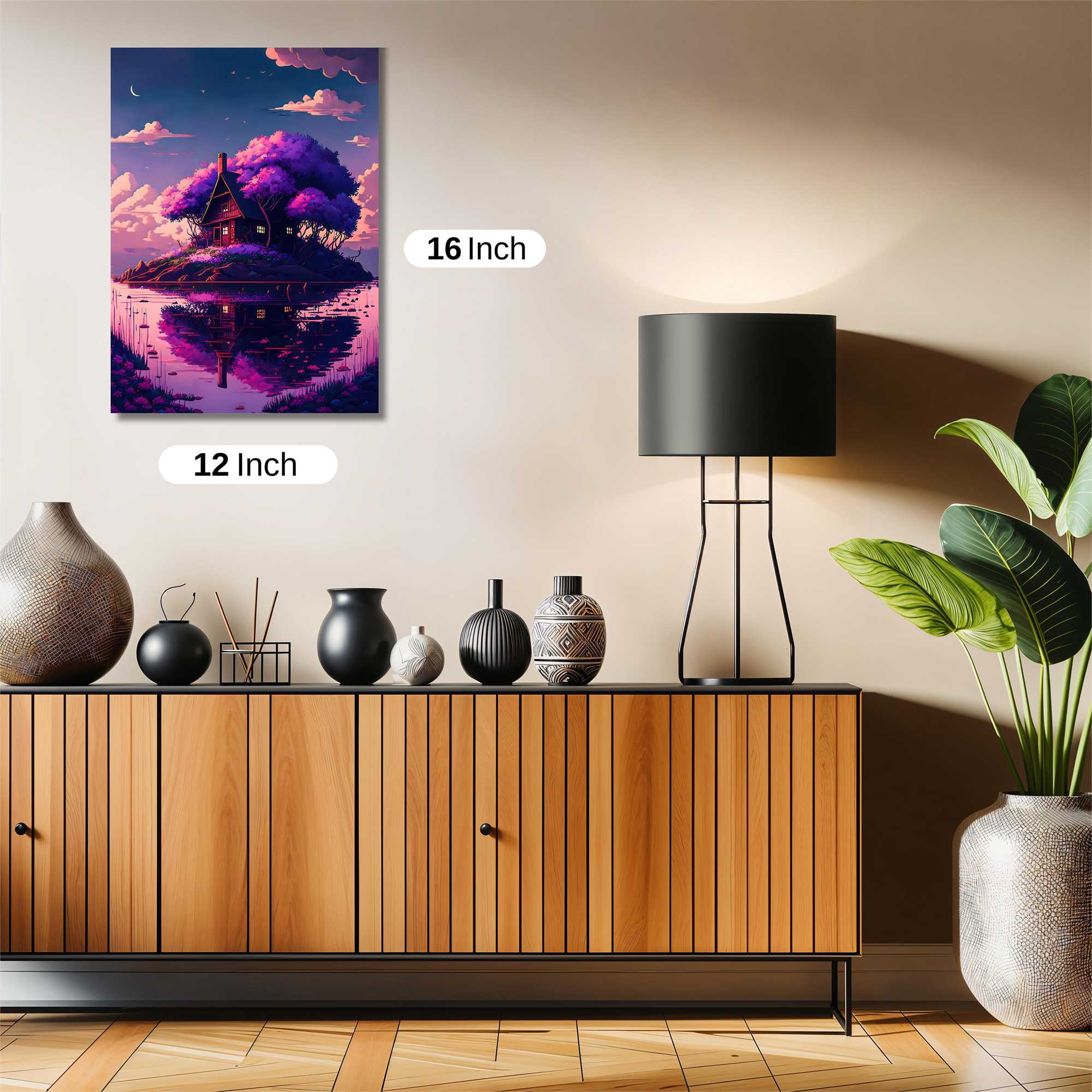 Cottage Serenity Safe Wall Magnetic / M