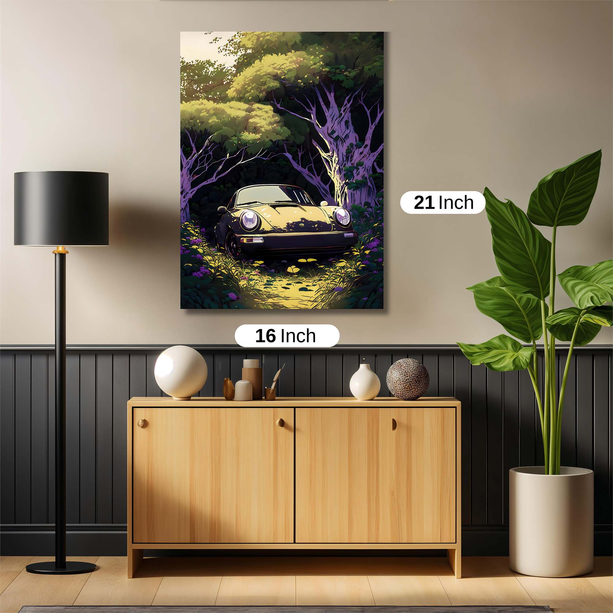 Porsche Dreamscape Safe Wall Magnetic / M