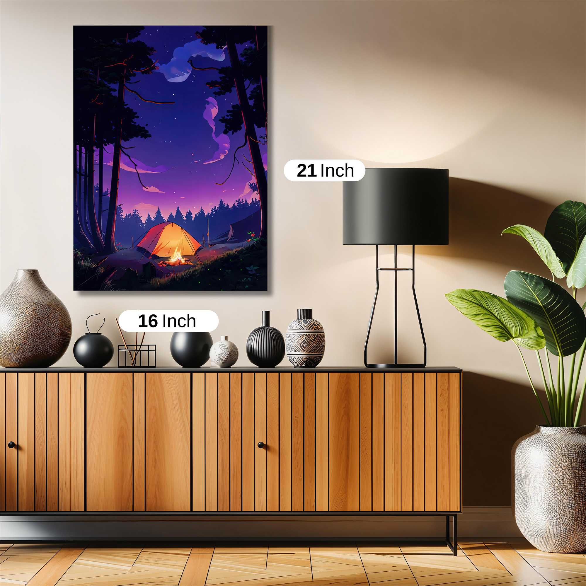 Campfire Serenity Safe Wall Magnetic / M