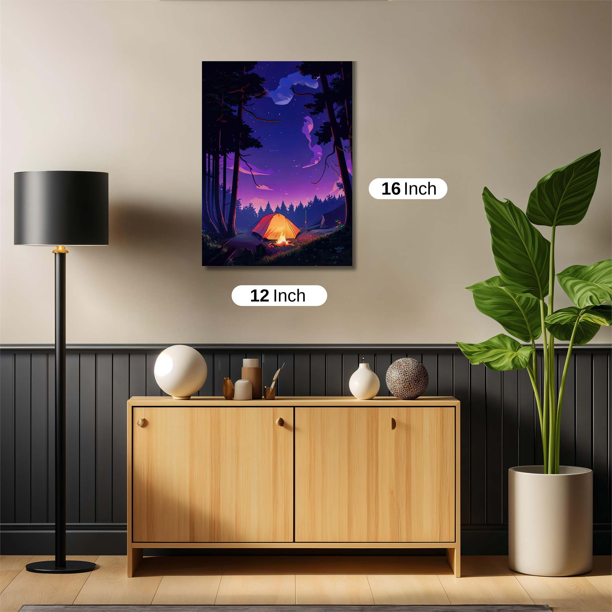 Campfire Serenity Safe Wall Magnetic / M