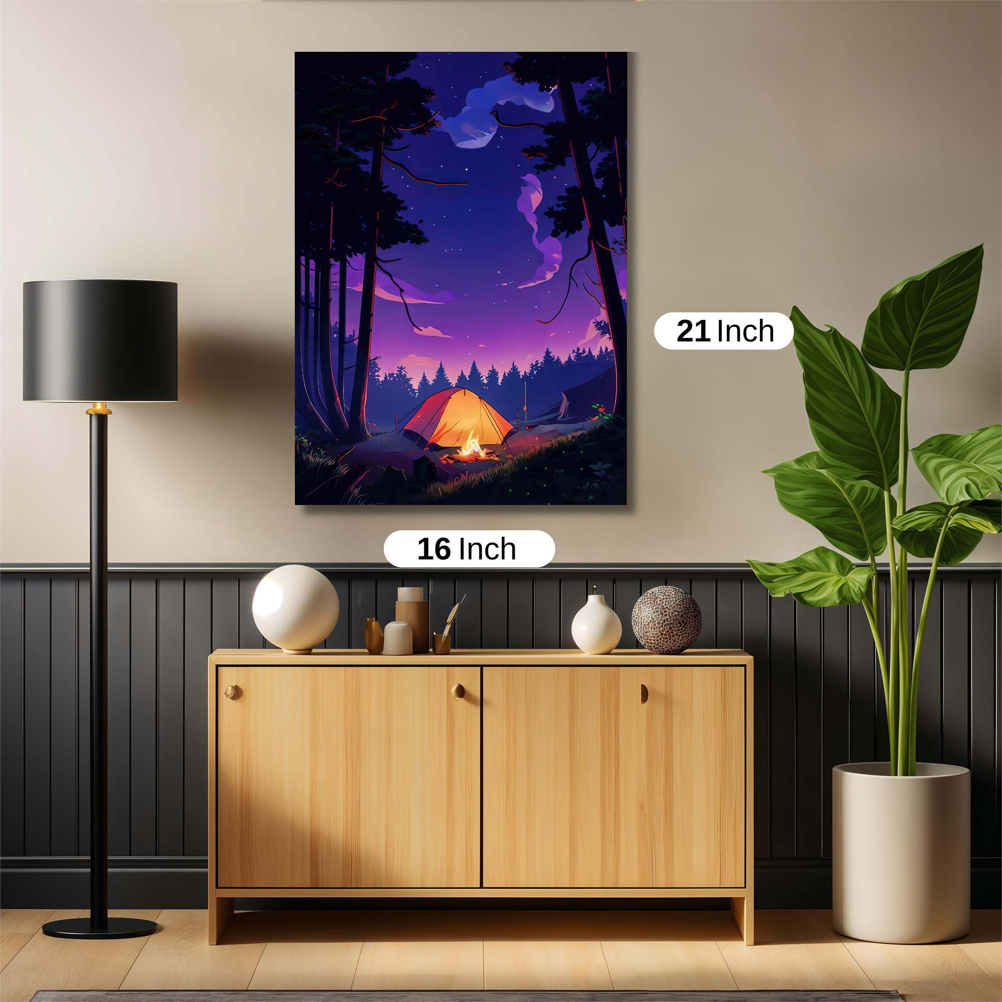 Campfire Serenity Safe Wall Magnetic / M
