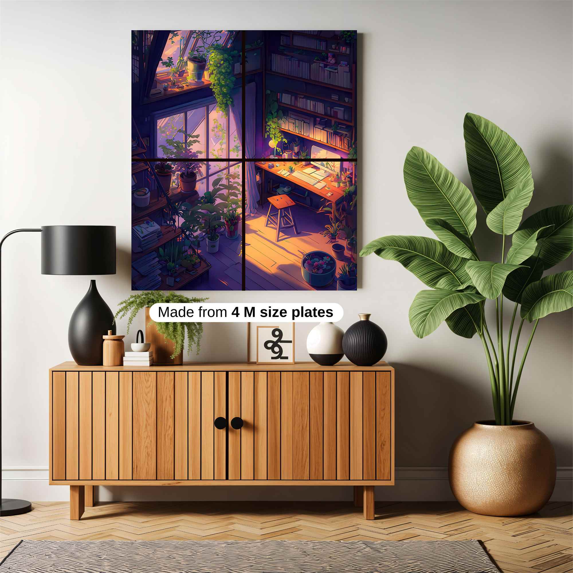 Botanical Bliss Safe Wall Magnetic / M