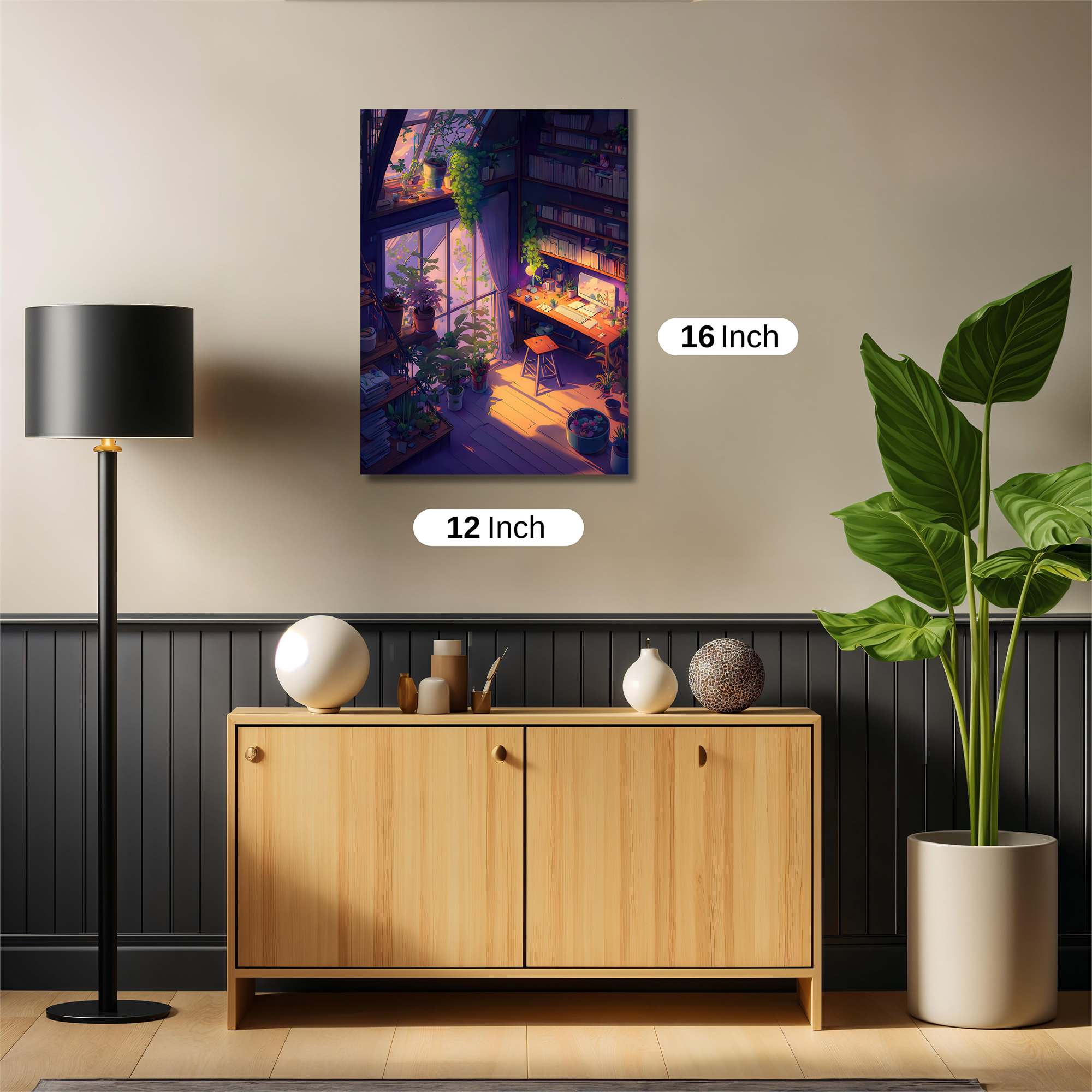 Botanical Bliss Safe Wall Magnetic / M