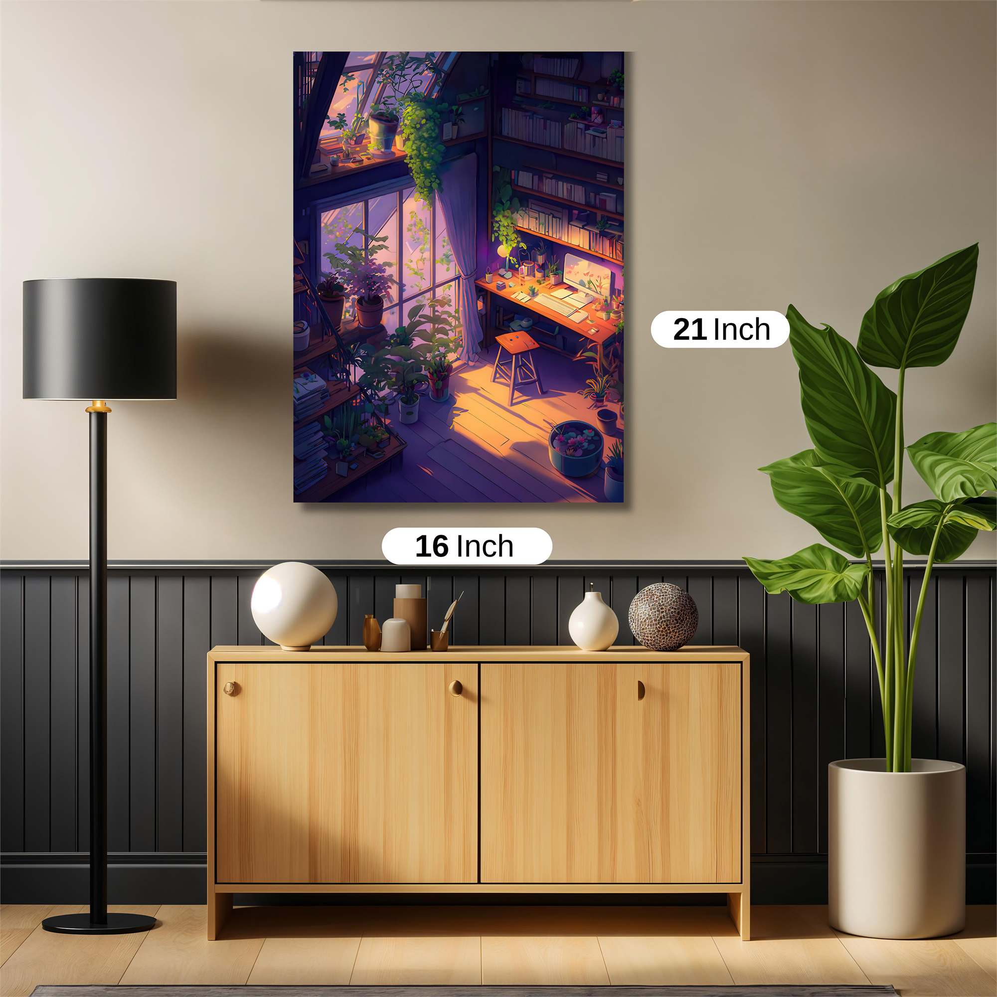 Botanical Bliss Safe Wall Magnetic / M