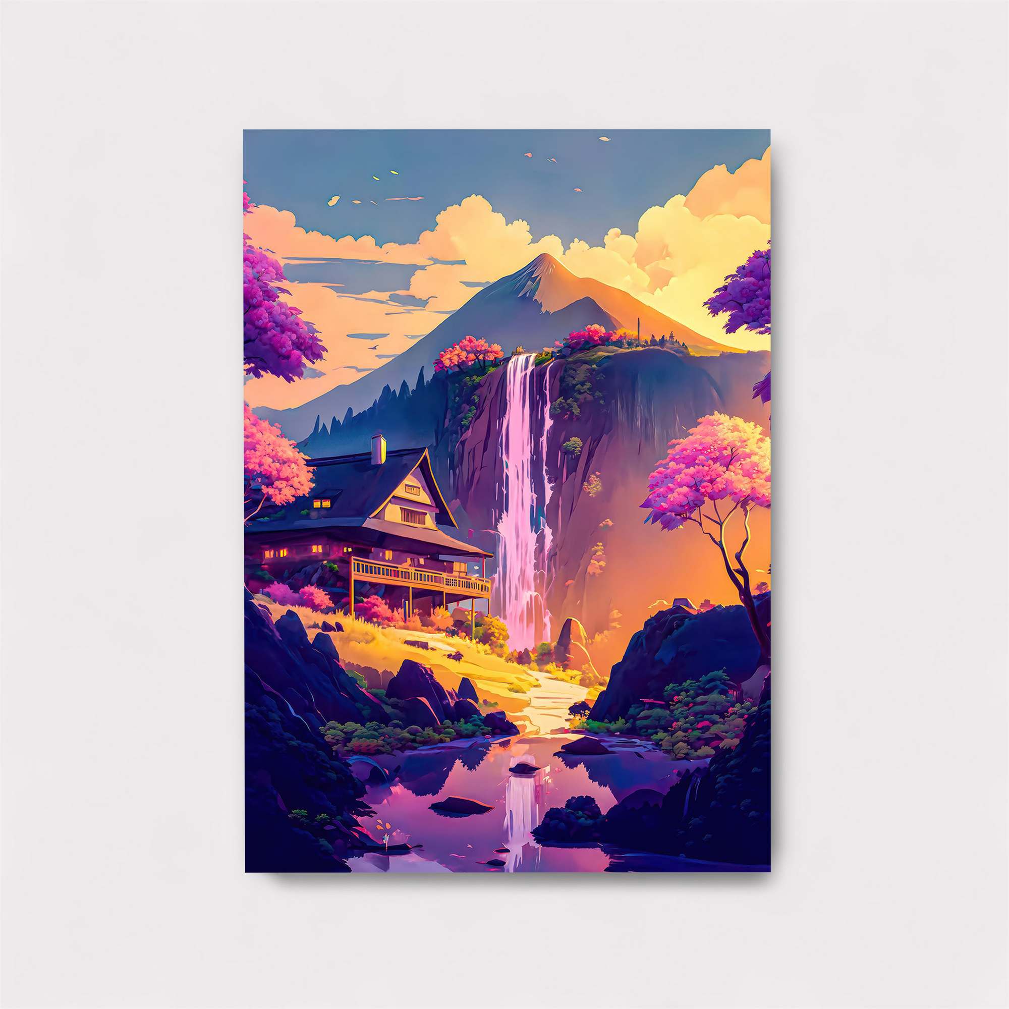 Mountain Bliss Safe Wall Magnetic / M