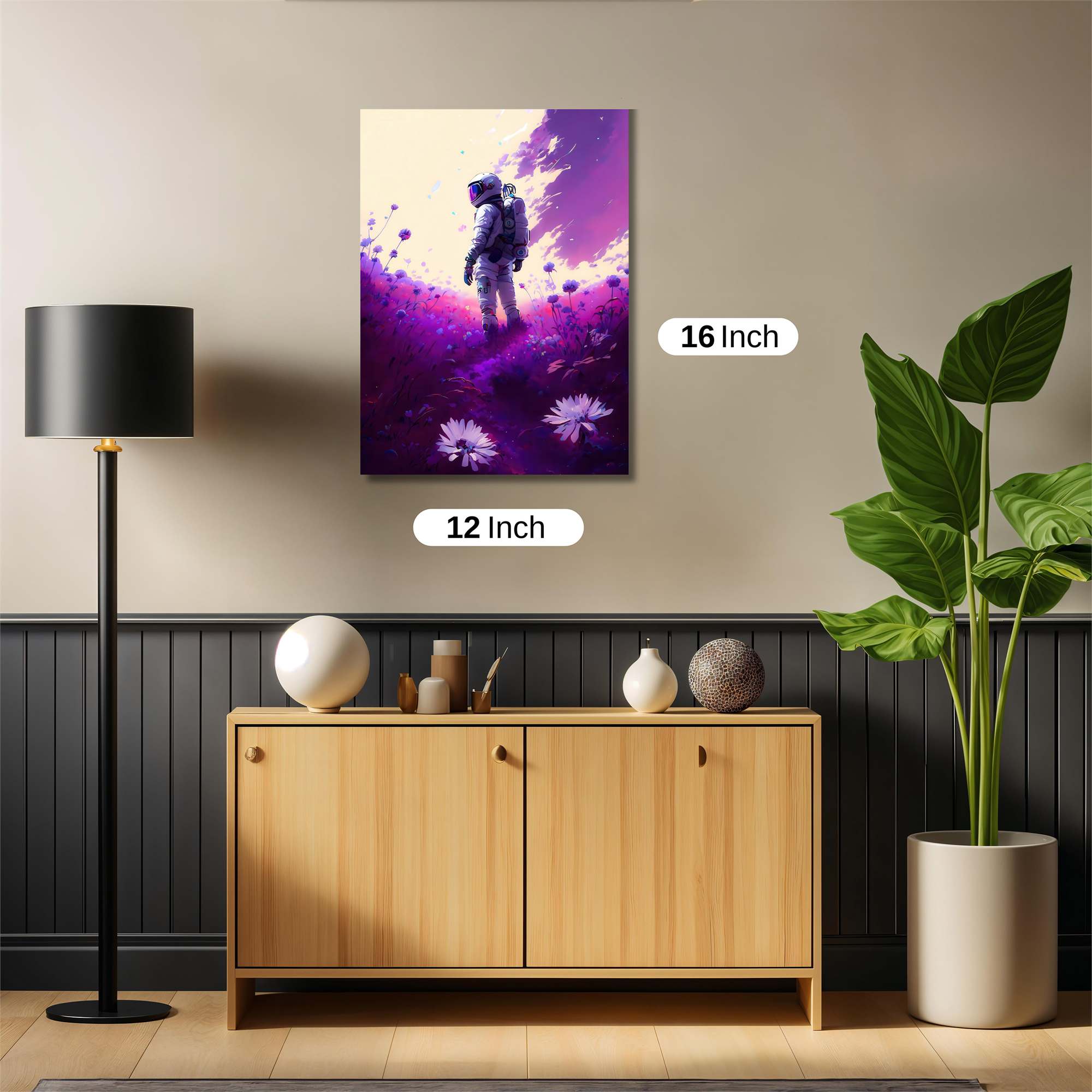 Astronaut Serenity Safe Wall Magnetic / M