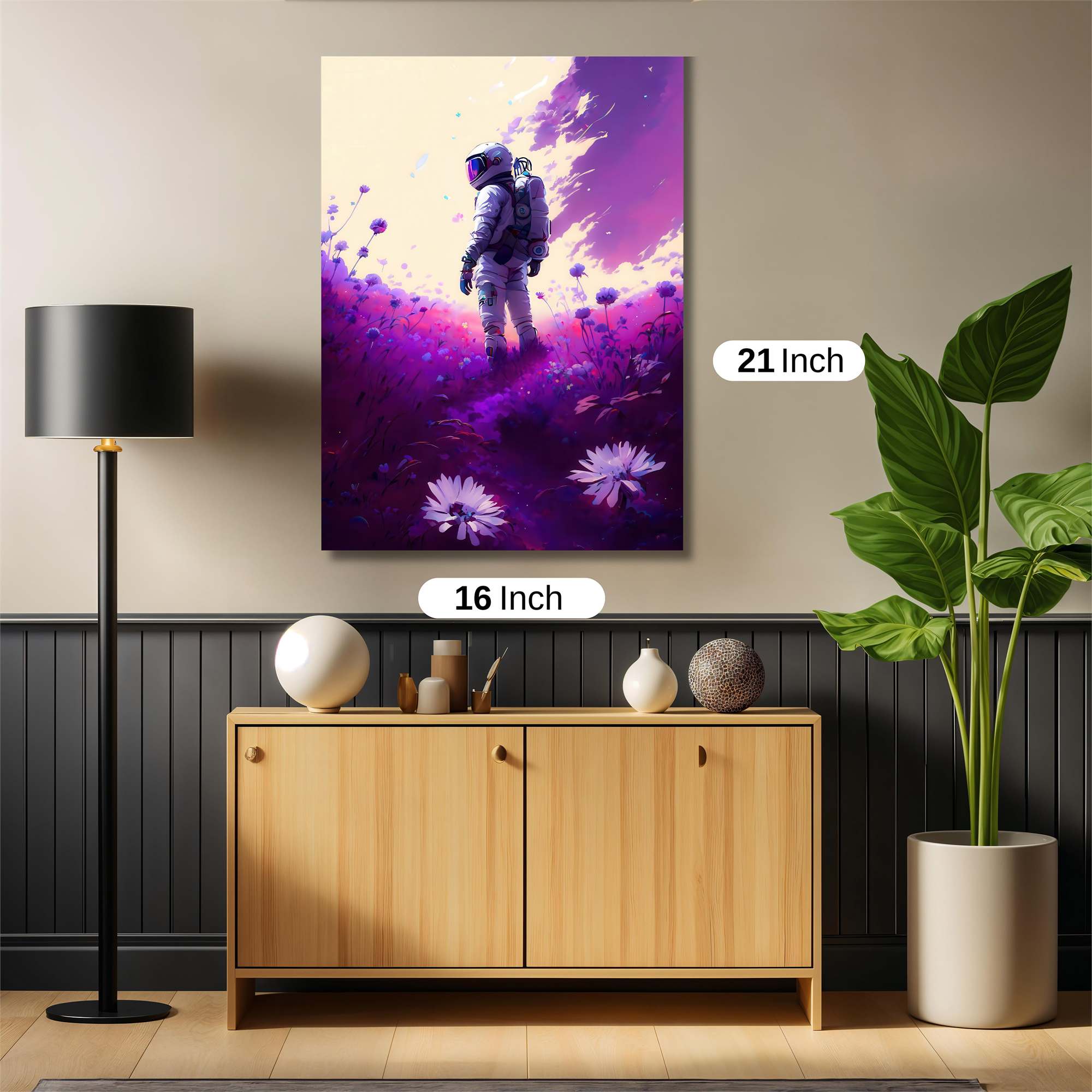 Astronaut Serenity Safe Wall Magnetic / M