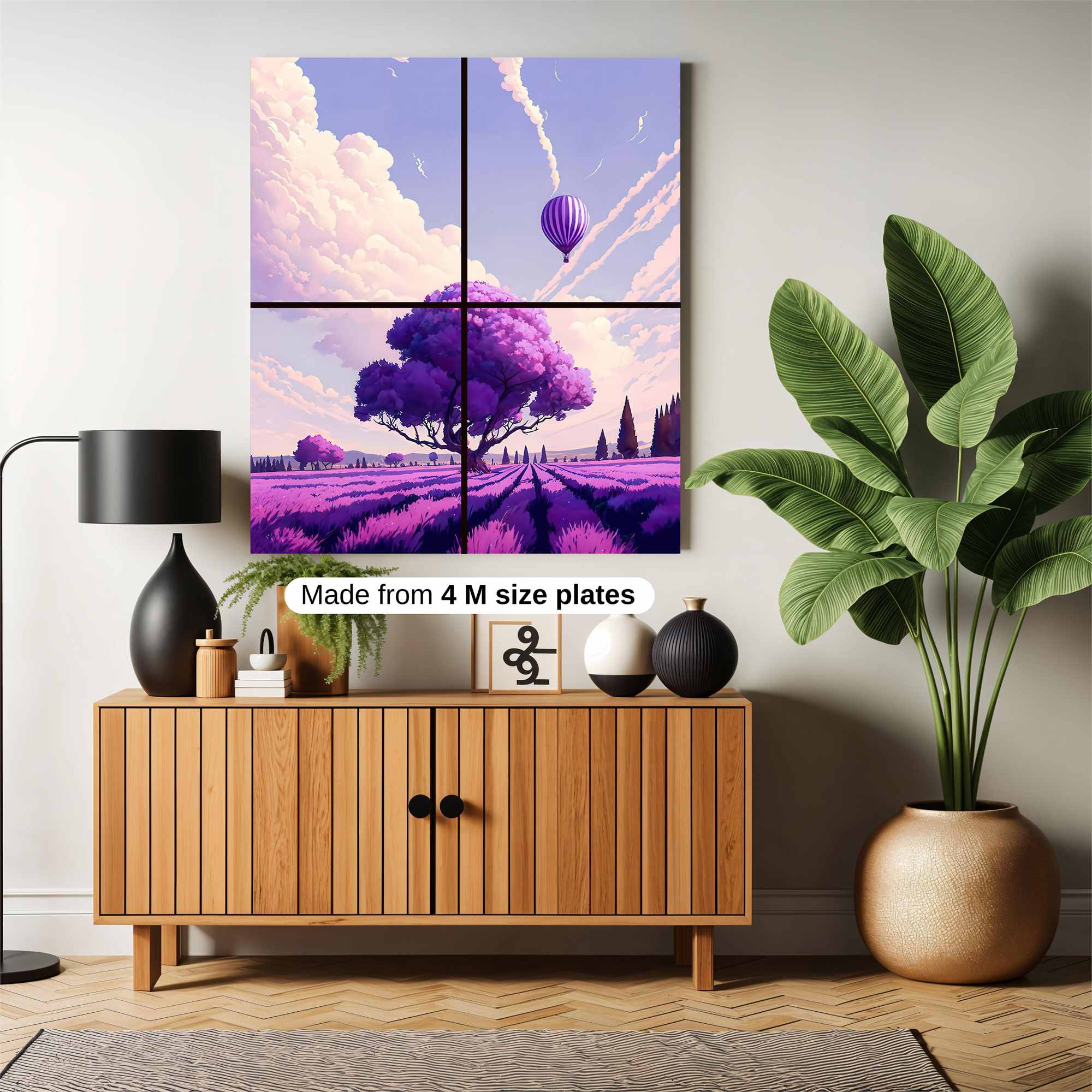 Lavender Serenity Safe Wall Magnetic / M