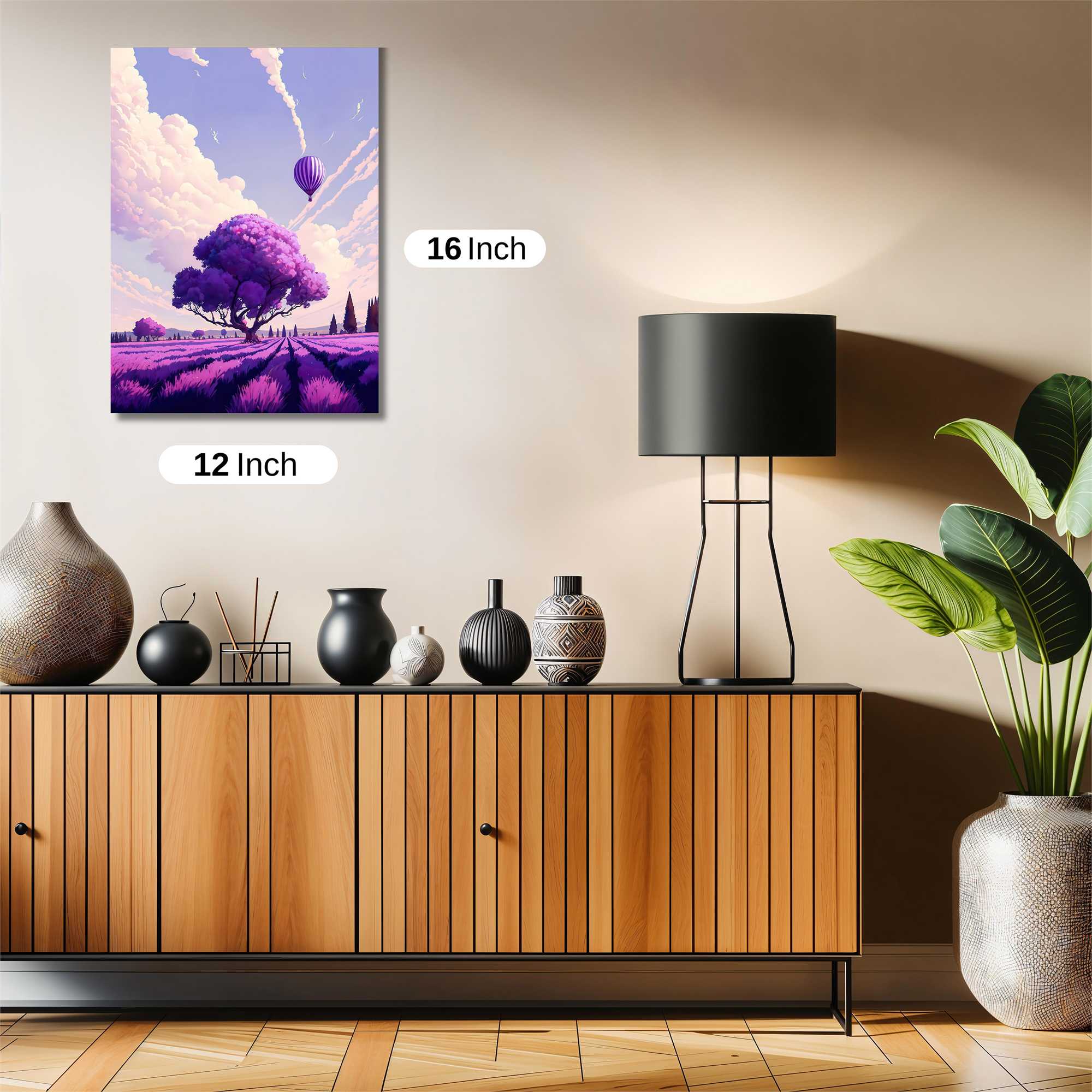 Lavender Serenity Safe Wall Magnetic / M