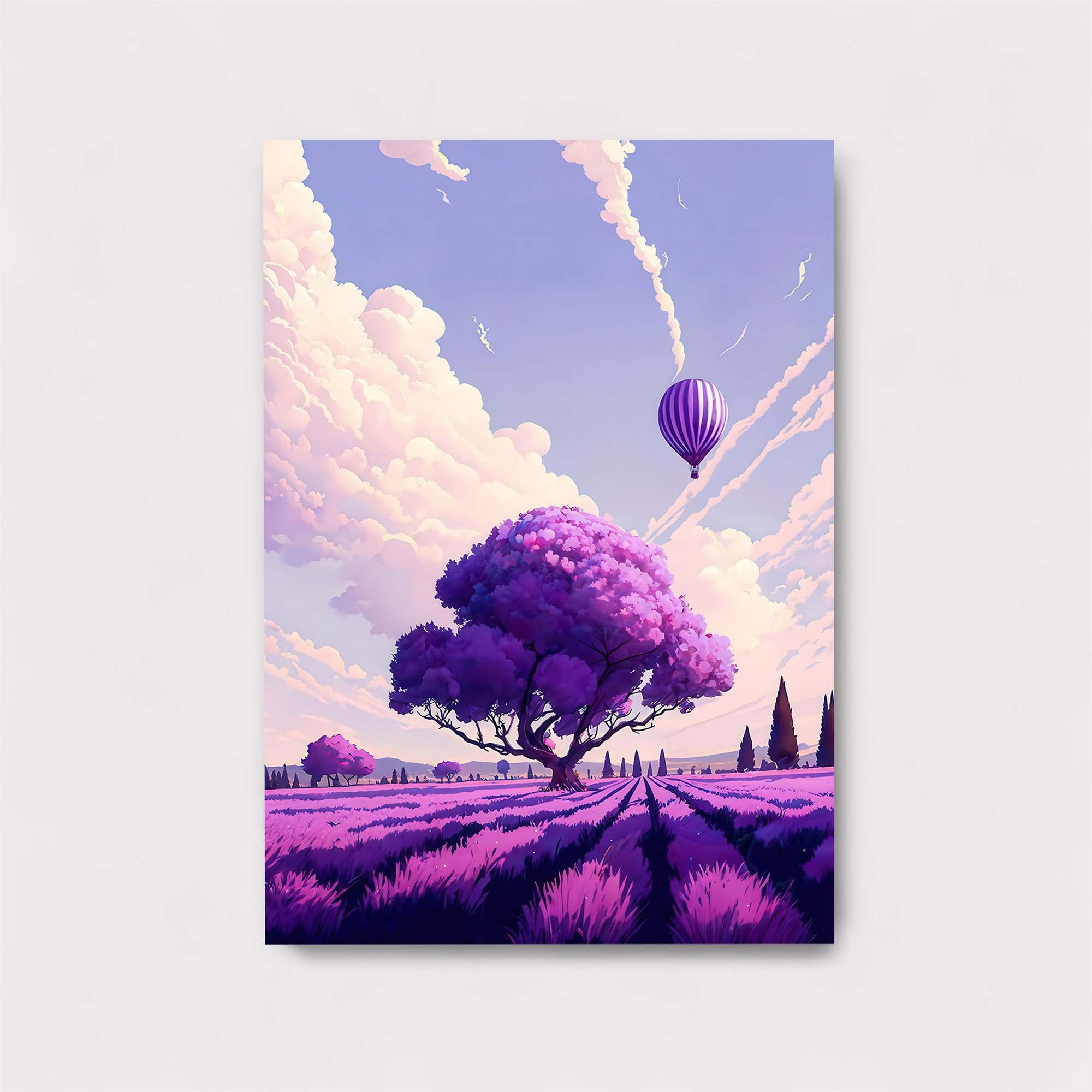 Lavender Serenity Safe Wall Magnetic / M